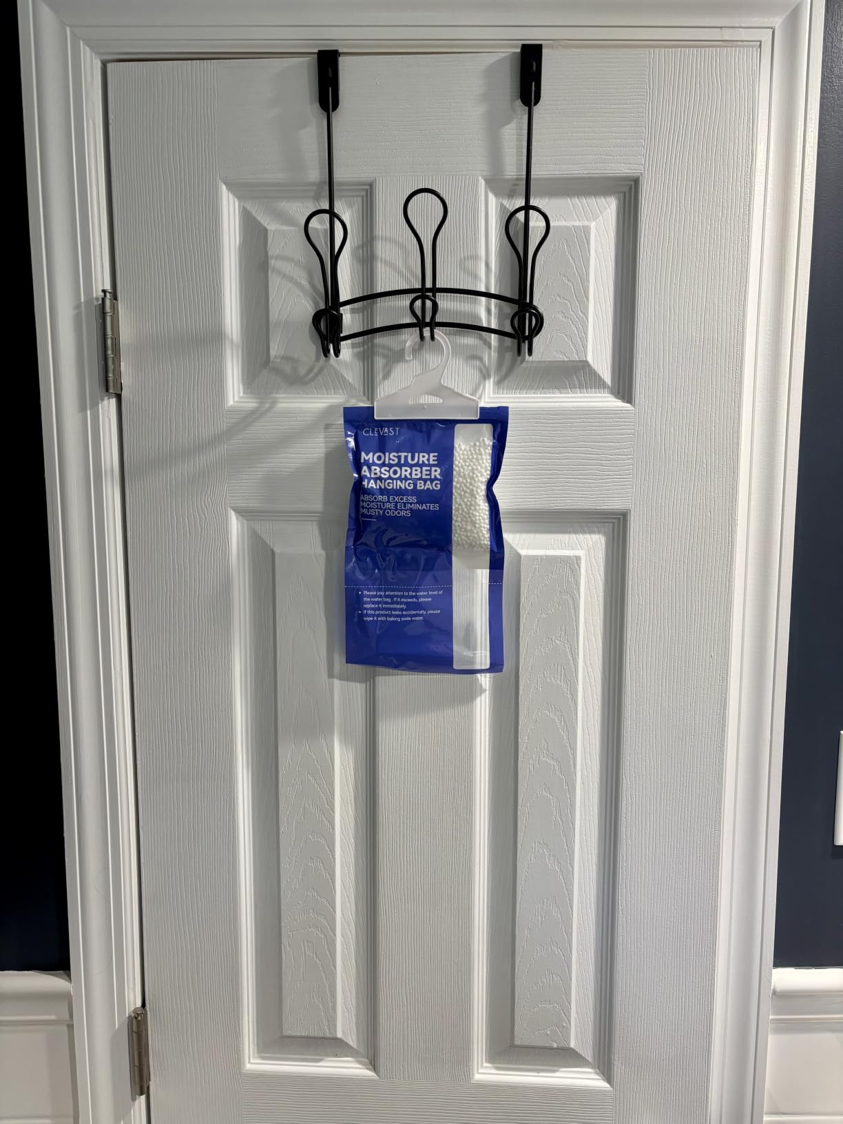 CLEVAST Moisture Absorbers Packets 10 Pack, Dehumidifier Bags for Closet, Unscented Hanging Humidity Absorber in Wardrobes, Bedrooms, Bathrooms (Net Wt. 230g/Pack) customer photo 1