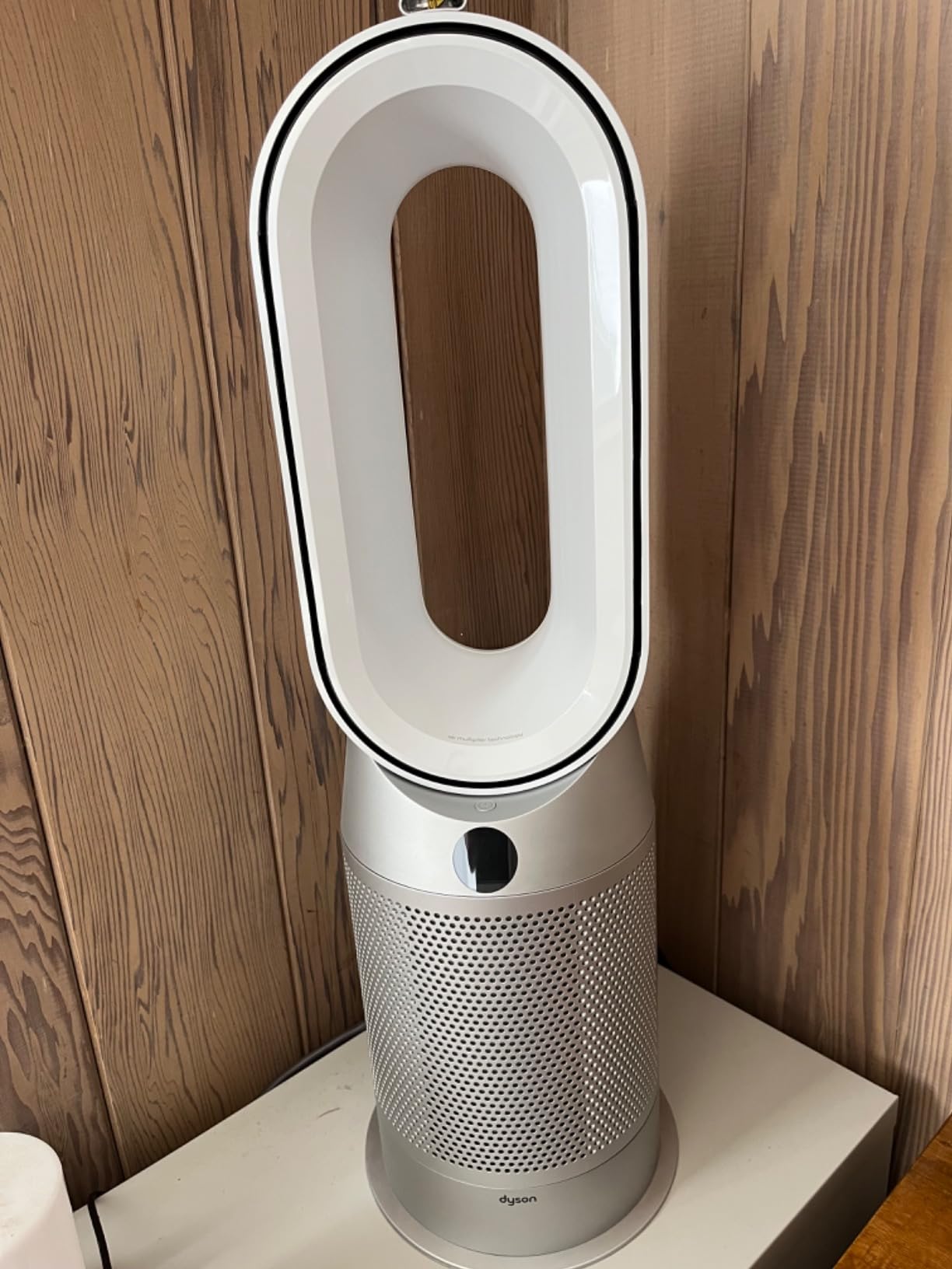 Dyson Purifier Hot+Cool HP07 Air Purifier, Heater, and Fan - White/Silver, Large customer photo 1