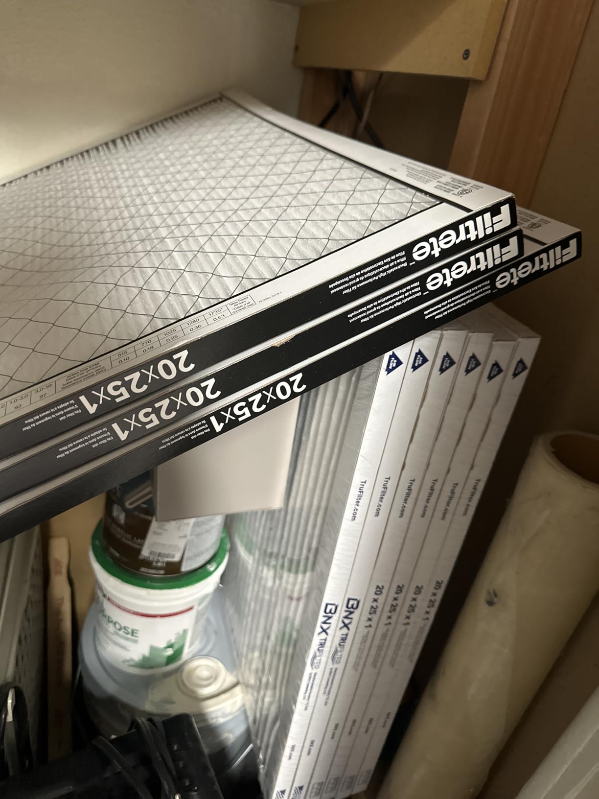 BNX TruFilter 20x25x1 Air Filter MERV 13 AC Filter, HVAC Furnace Filter, 6 Pack - Allergies, Dust, Pet Dander & Smoke - MADE IN USA customer photo 2