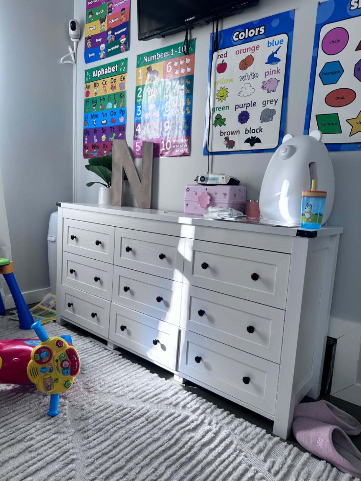 Pure Enrichment PureBaby Kids Bear Air True HEPA Air Purifier - 4 Stage Air Filtration, UV-C Light, & Night Light for Medium-Large Rooms - Baby Nurseries, Kid Bedrooms customer photo 1