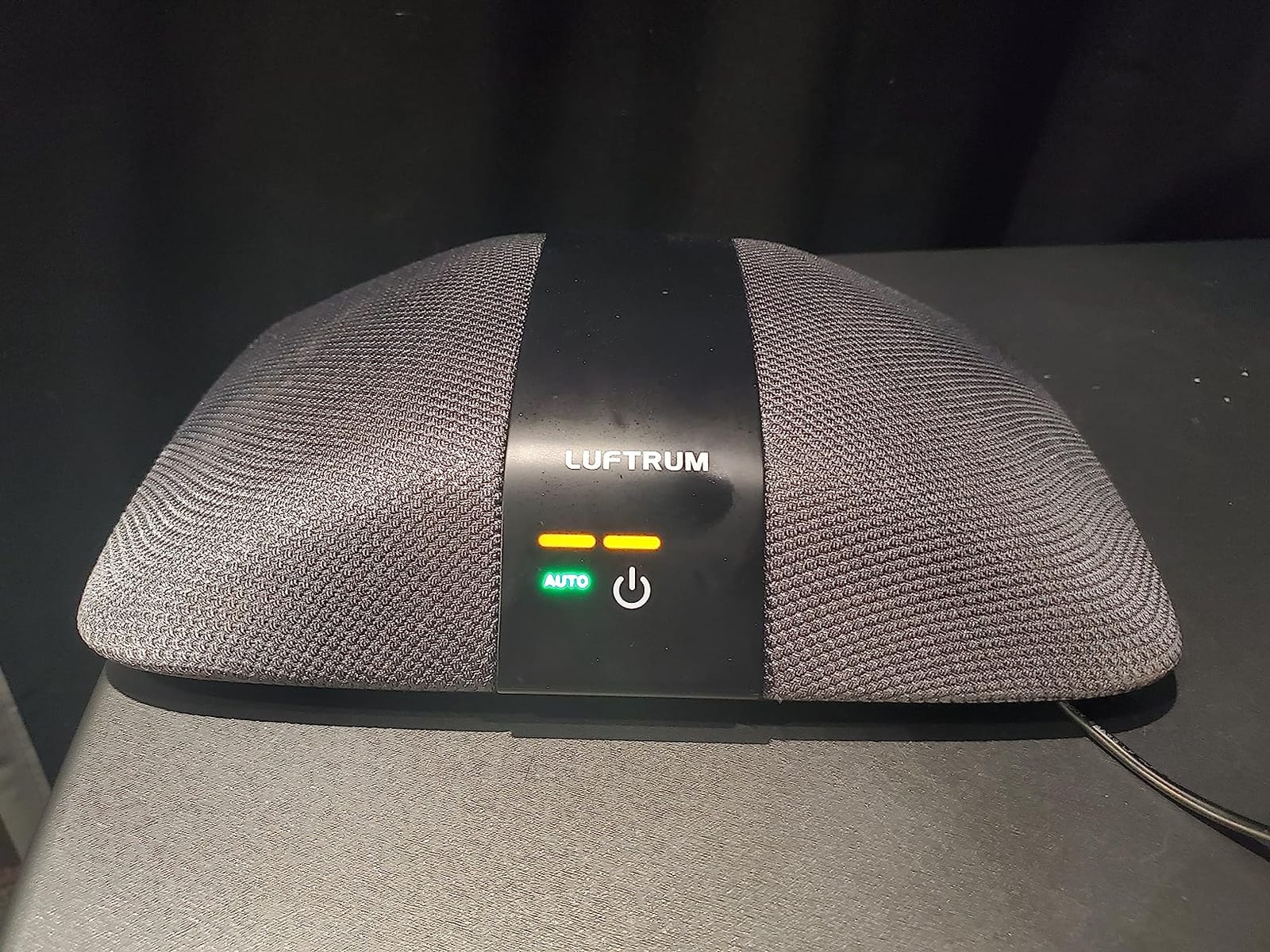 Car Portable Air Purifier with H13 True HEPA Filter for Exhaust Fumes & VOC | Smoke, Odors, and Bacteria, 99.9% Removal to 0.1 Microns - Portable H13 HEPA Air Purifier for Car Traveling Bedroom (Grey) customer photo 1