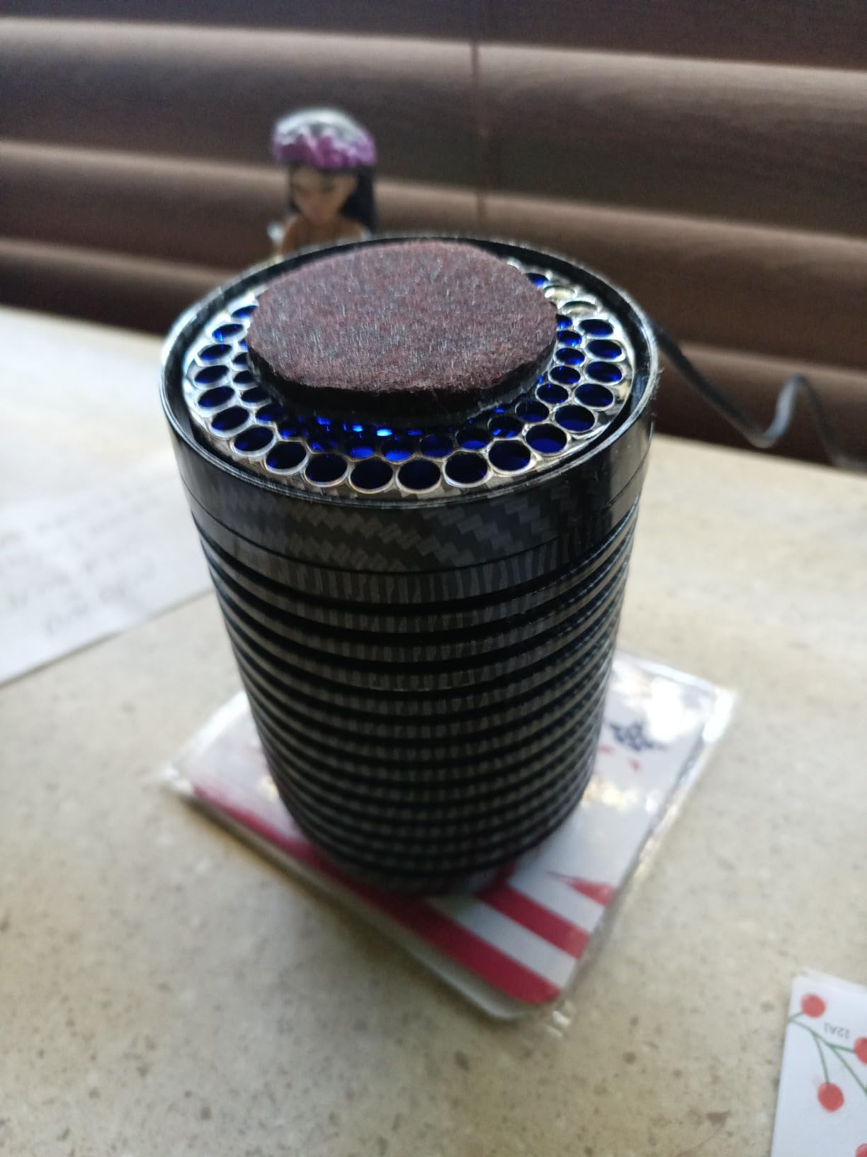 Car Air Purifier, Air Purifier for Car with True HEPA Filter Clean Air, Eliminate Dust, Odor, Portable Car Accessories Built-in Air Freshener and Perfume Diffuser for Traveling, Home, Office Use customer photo 1