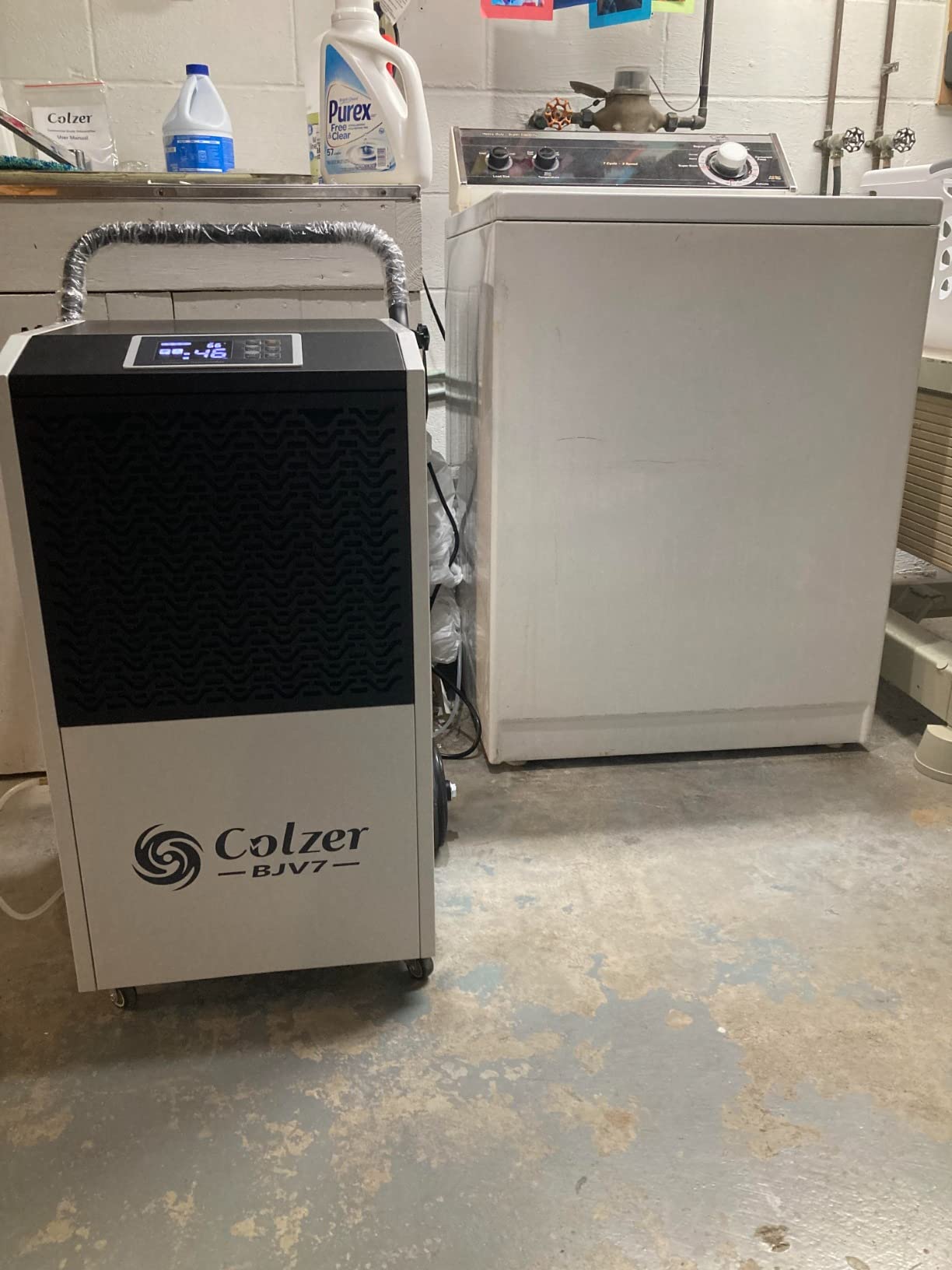 240 Pints Commercial Dehumidifier with Pump and Drain Hose customer photo 2