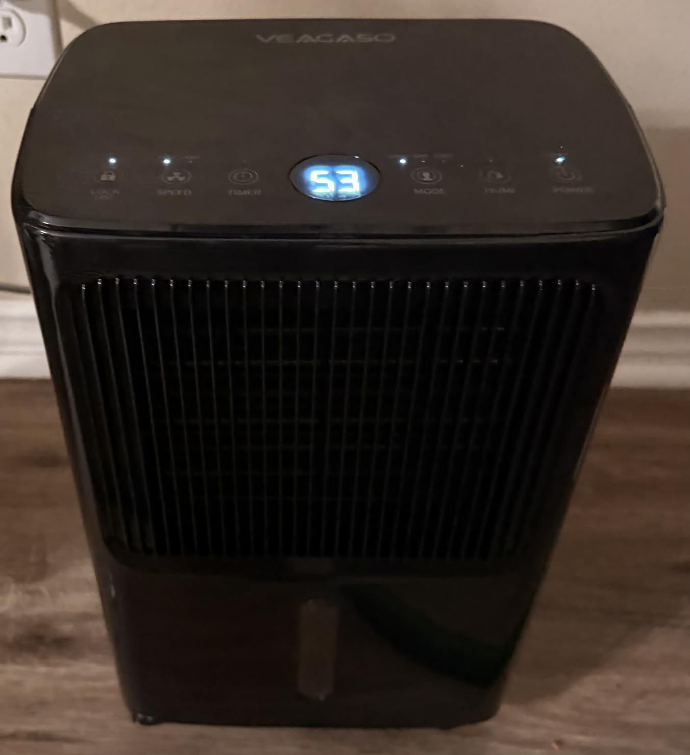 VEAGASO 34 Pint/D, 2500 Sq.Ft Dehumidifier for Basement with Drain Hose | Dehumidifiers for Home, Bathroom, Bedroom - 3 Modes, 24H Time, 40dB, Intelligent Humidity Control customer photo 1