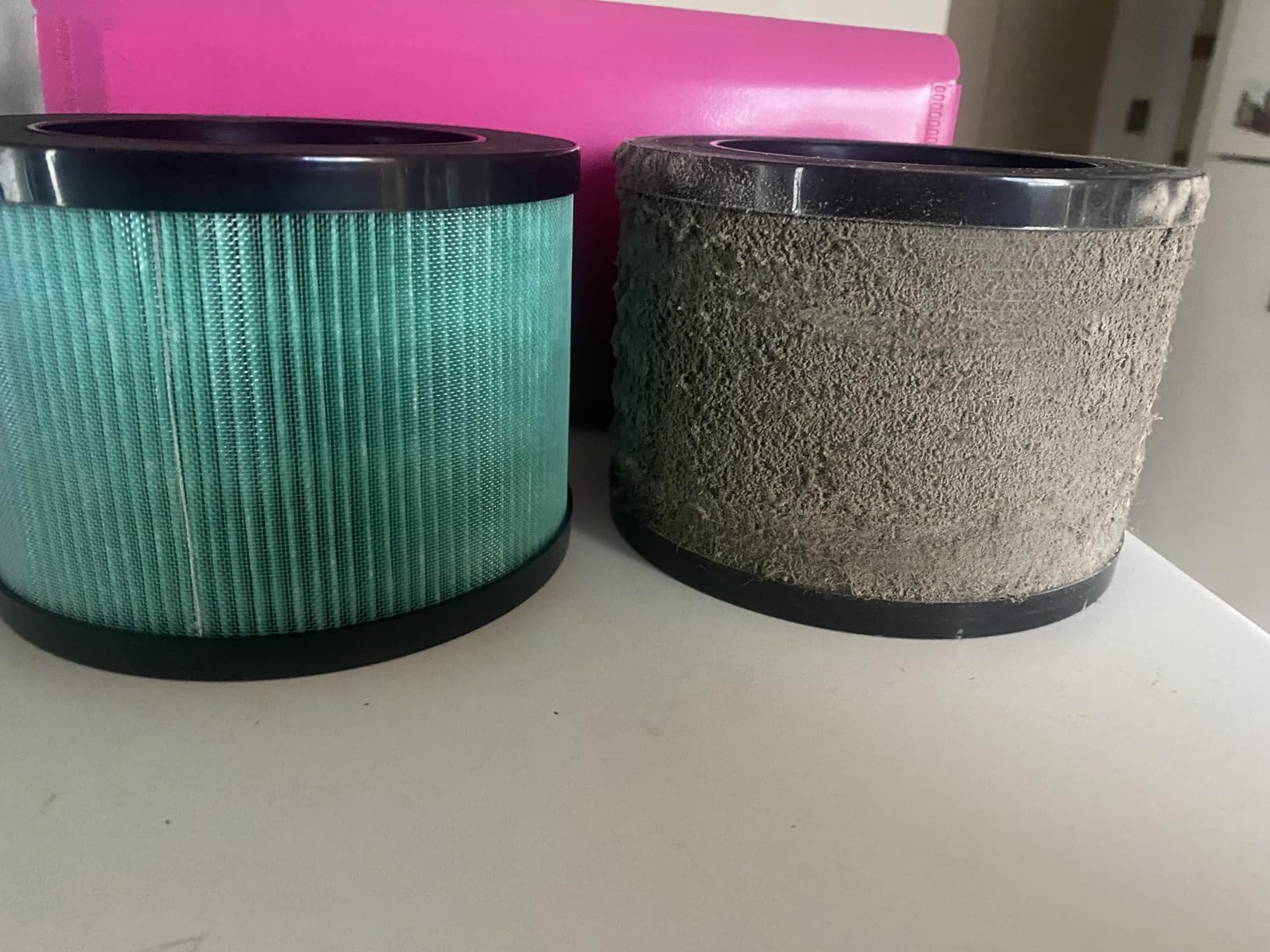 AROEVE MK01A(MK01)&MK06A(MK06) Filter Replacement-Smoke Version(2 Pack) | For Smoke Smell VOCs, 4 Layers of Defense, Official Filter, 3-6 Months Filter Lifespan customer photo 2
