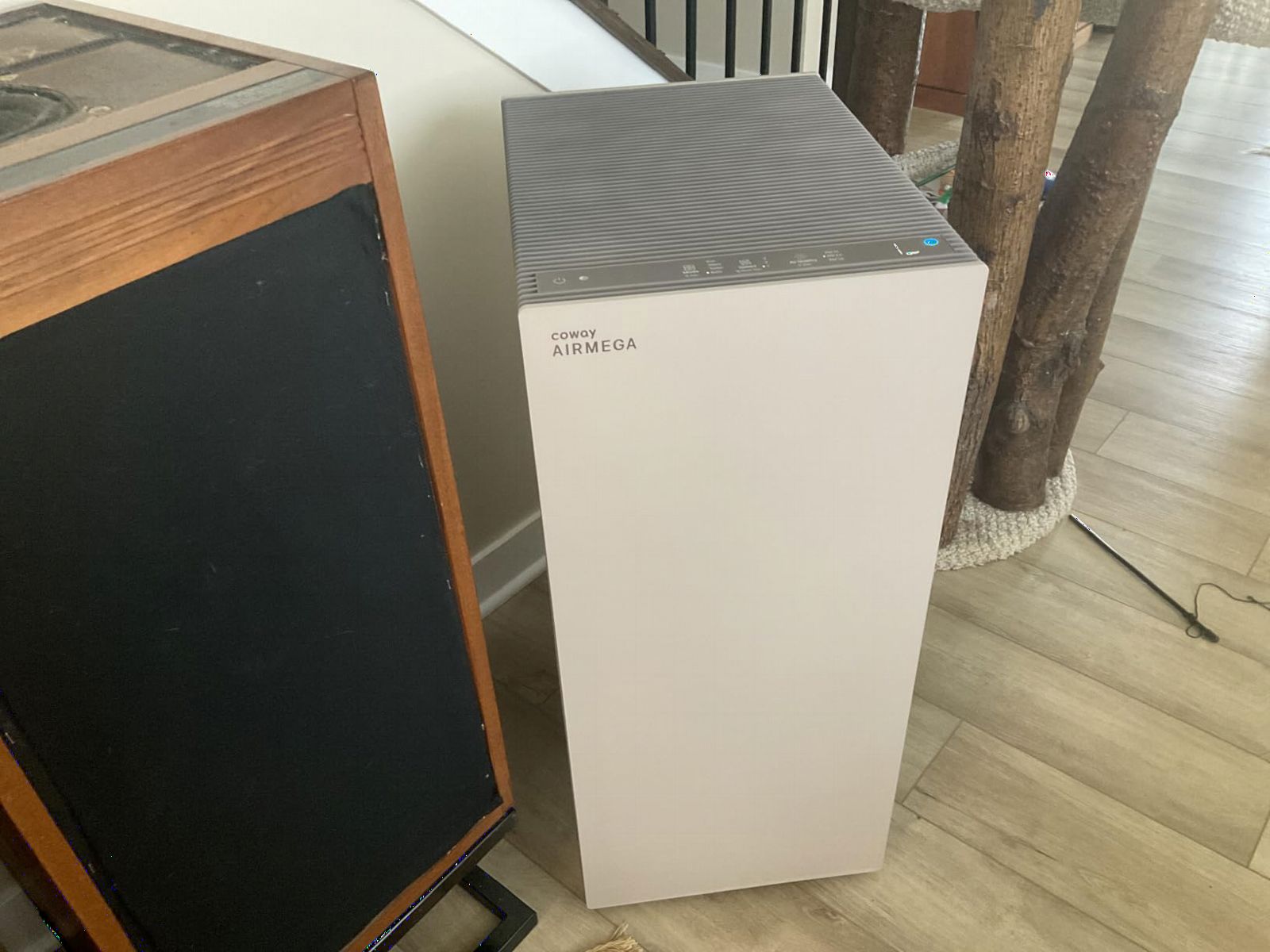 COWAY Air Purifiers for Large Room Whole Home Up to 4,253ft2, 2 Sets of XL Washable Pre-Filters and HEPA Filters for Dual Purification, AQI, Turbo Mode, Timer, Wheels, 5yr Warranty, ProX(B) customer photo 1