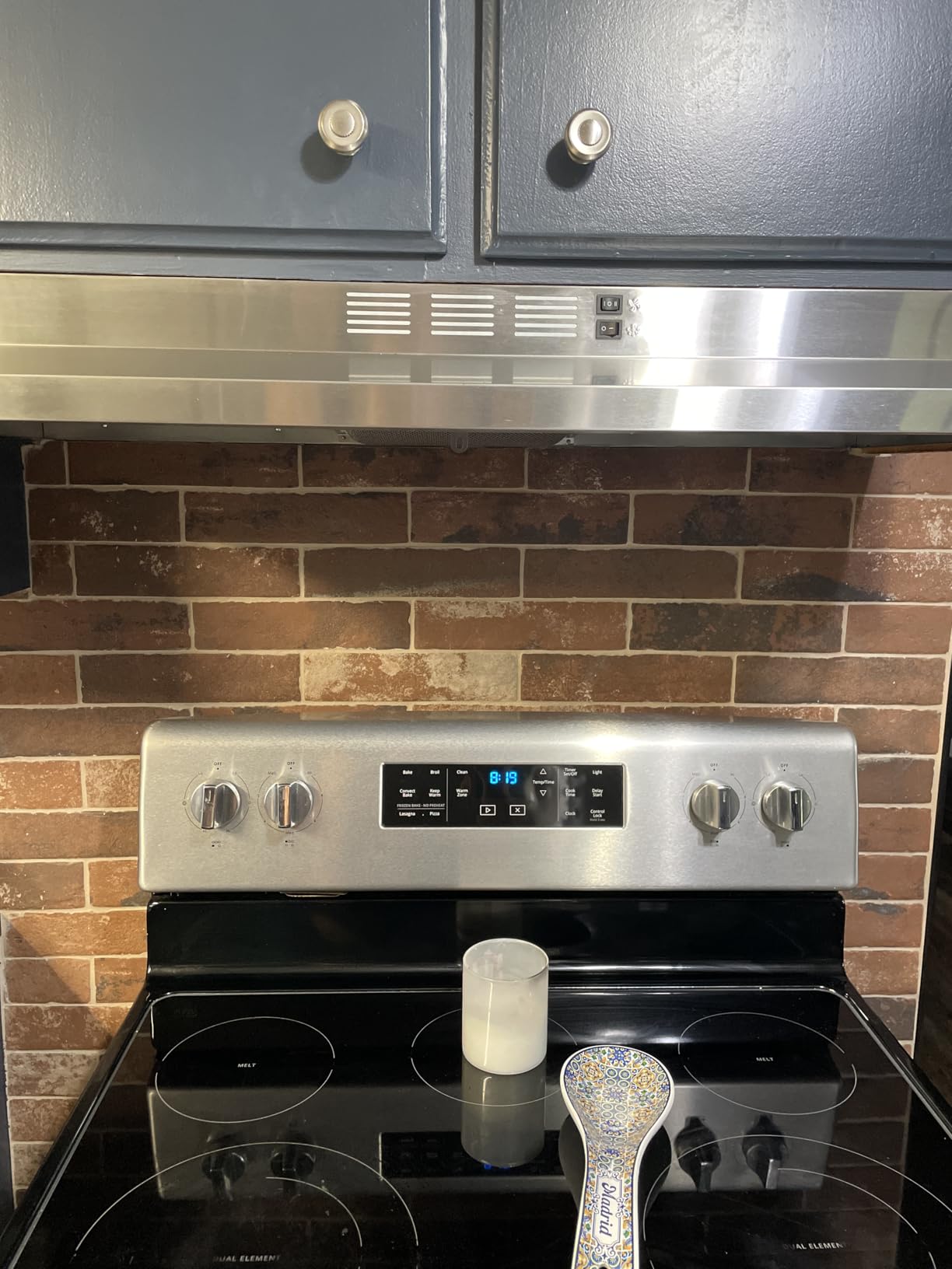 SNDOAS Range Hood 30 inch Under Cabinet, Ducted/Ductless Convertible Kitchen Hood, Stainless Steel Vent Hood with LED Light,Under Cabinet Hood with 2 Speed Exhaust Fan,Black customer photo 2