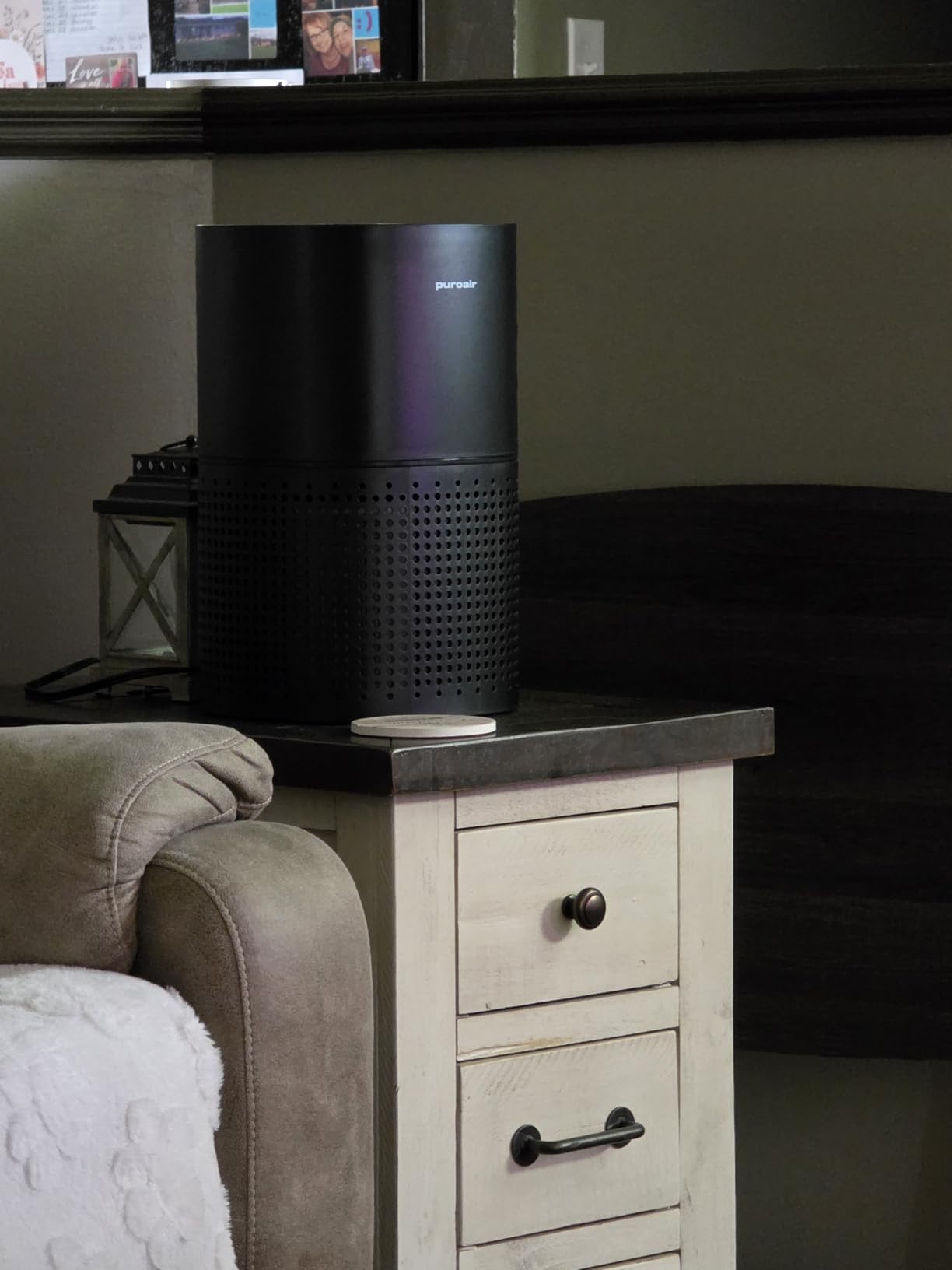 PuroAir 400 HEPA Air Purifiers for Home Large Room Pets Filter 2,000 Ft² | Large Room Air Purifiers CarbonTech Air Filter for Smoke, Odor, Allergies is 500X Stronger - Air Quality Sensor, Sleep Mode customer photo 1