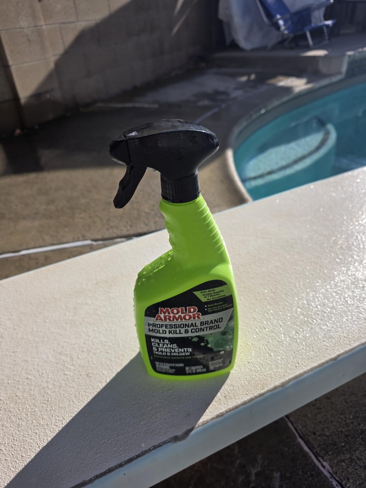 MOLD ARMOR Professional Brand Mold Kill & Control Spray, 32 oz., Hard Surface Mold and Mildew Remover, Visible Results in Minutes, Eliminates Bacteria and Viruses customer photo 2
