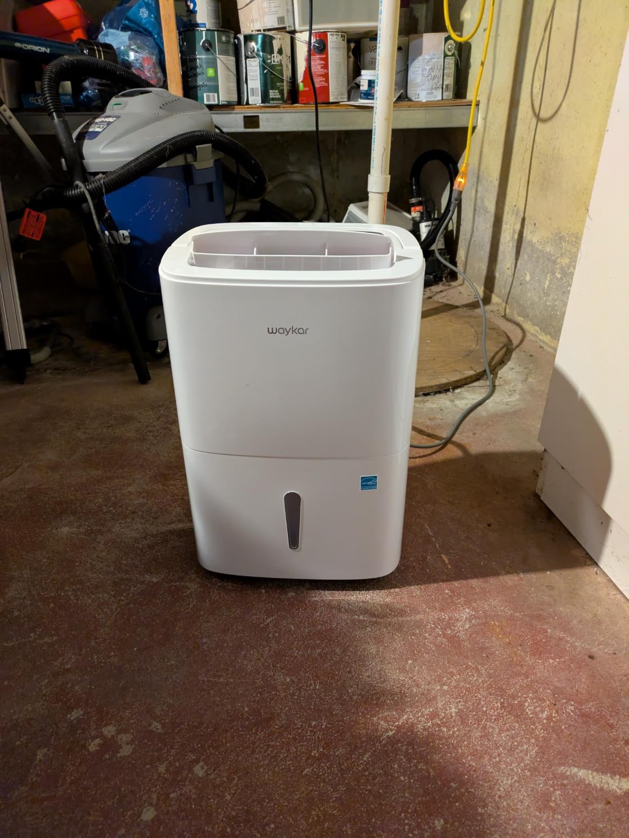 Waykar 150 Pints 2025 Energy Star Dehumidifier for Home up to 7,000 Sq. Ft at Commercial and Industrial Large Room, Warehouse, Storage, Basement, with Drain Hose, Auto Defrost, Self-Drying customer photo 2