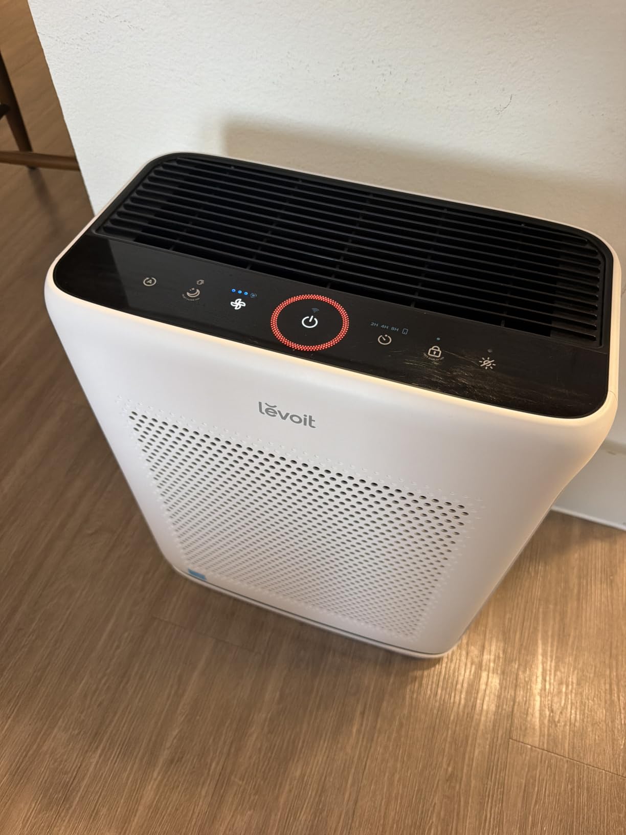 LEVOIT Air Purifier for Home Pets Bedroom Up to 1073Ft² Washable Pre-Filter | Quiet HEPA Sleep Mode for Pets, Allergens, Dust, Pollen, Smoke, Smart Air Quality Monitor, AHAM VERIFIDE, Vital 100S-P, Black customer photo 1