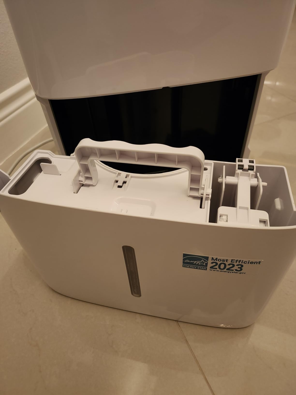 Kesnos 120 Pints Energy Star Dehumidifier for Home w/Front Humidity Display | Rotary Compressor, 1.06 Gal Water Tank with Drain Hose, 6,500 Sq. Ft. Dehumidifier for Basement, Bedroom, Bathroom, etc. customer photo 2