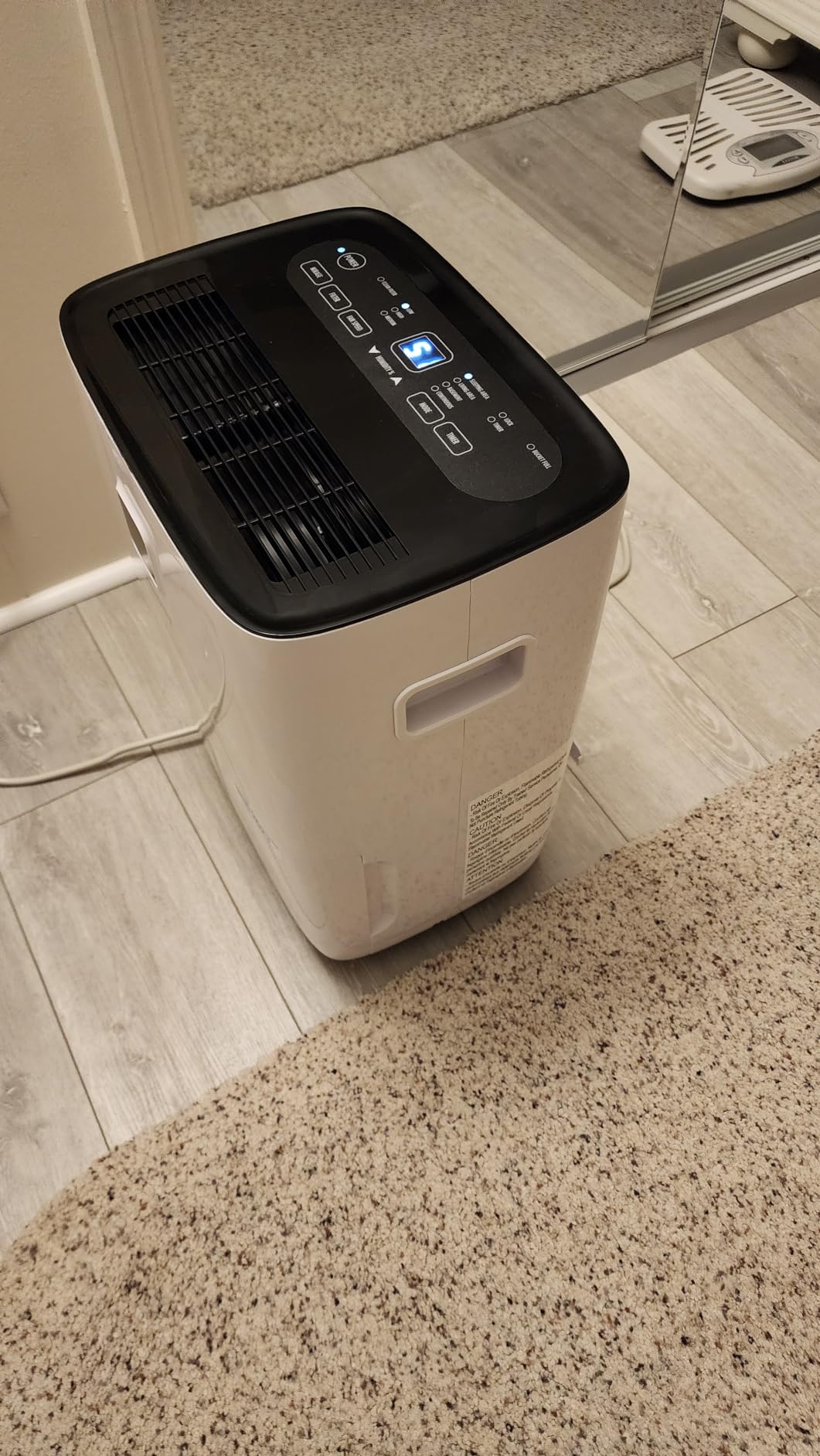 120 Pint Dehumidifier for Basement 6000 Sq. Ft with Drain Hose, ENERGY STAR | Continuous Drain & Water Tank 1.06 Gal, Intelligent Humidity Control, Quiet Operation, Auto Shut Off, 24H Timer for Home customer photo 2