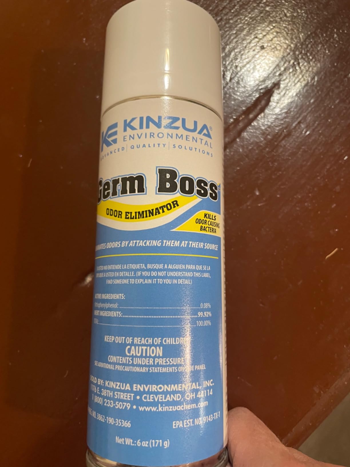 Germ Boss Odor Eliminator Fogger, Fresh, 6 oz, Covers 1,000 cu ft customer photo 2