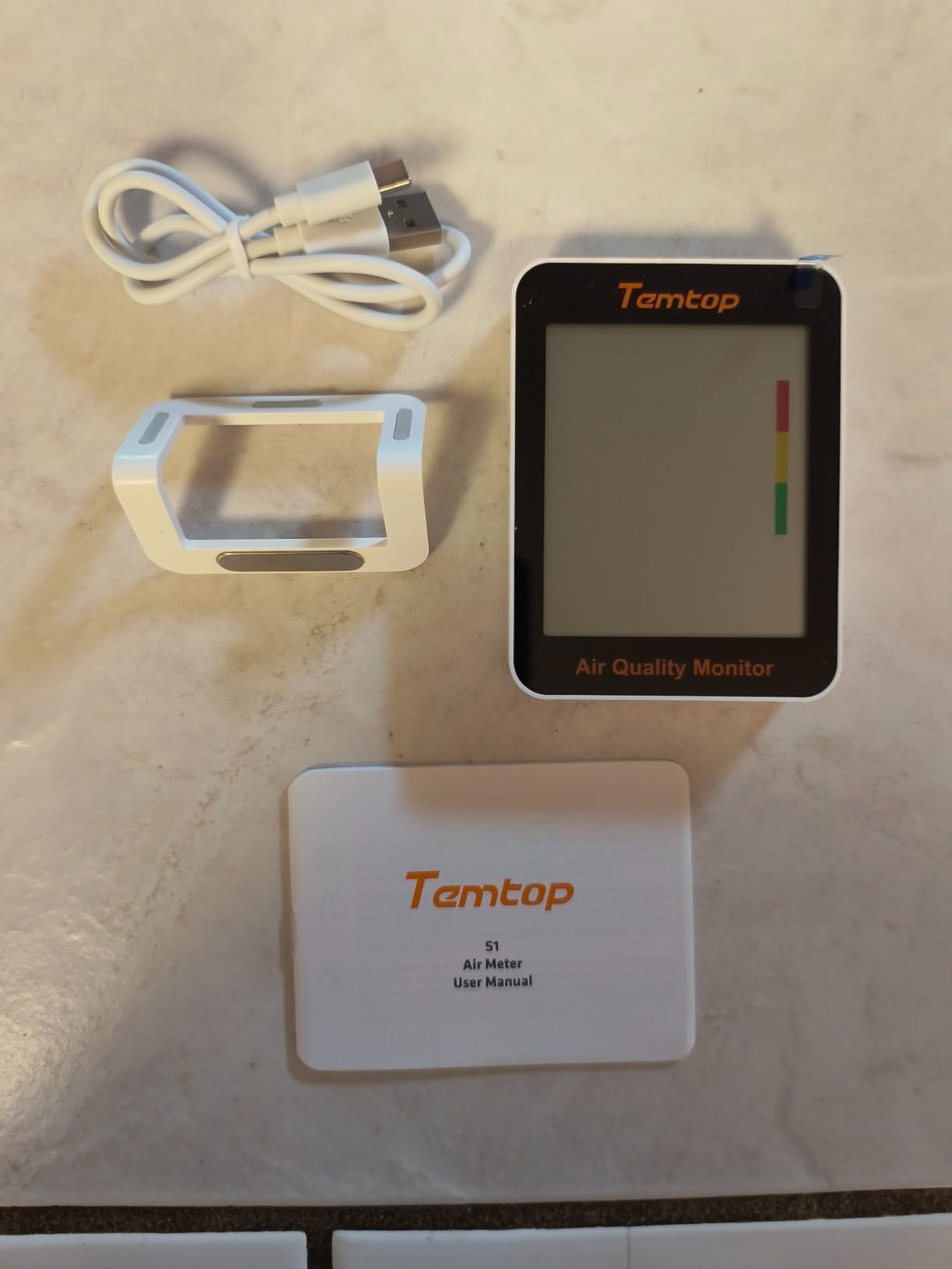 Temtop S1 PM2.5 Air Quality Monitor & Indoor Thermometer | AQI, Temperature & Humidity Monitor, Portable, 60-Day Battery Life, for Home, Office, Nursery & School customer photo 2