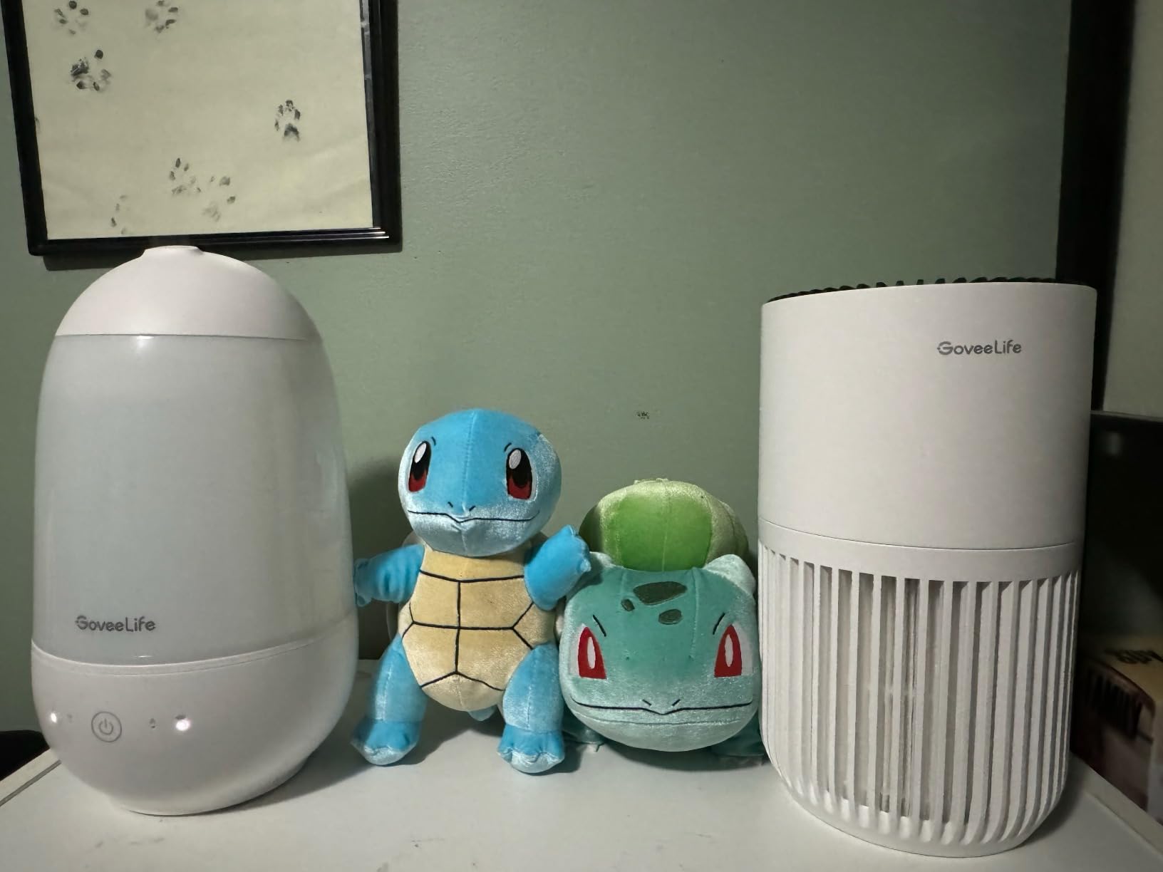 GoveeLife Smart Mini Air Purifier for Bedroom, with App & Alexa Control, HEPA Filter, Portable Air Cleaner with 3 Speeds, 2 Modes, Aroma customer photo 2