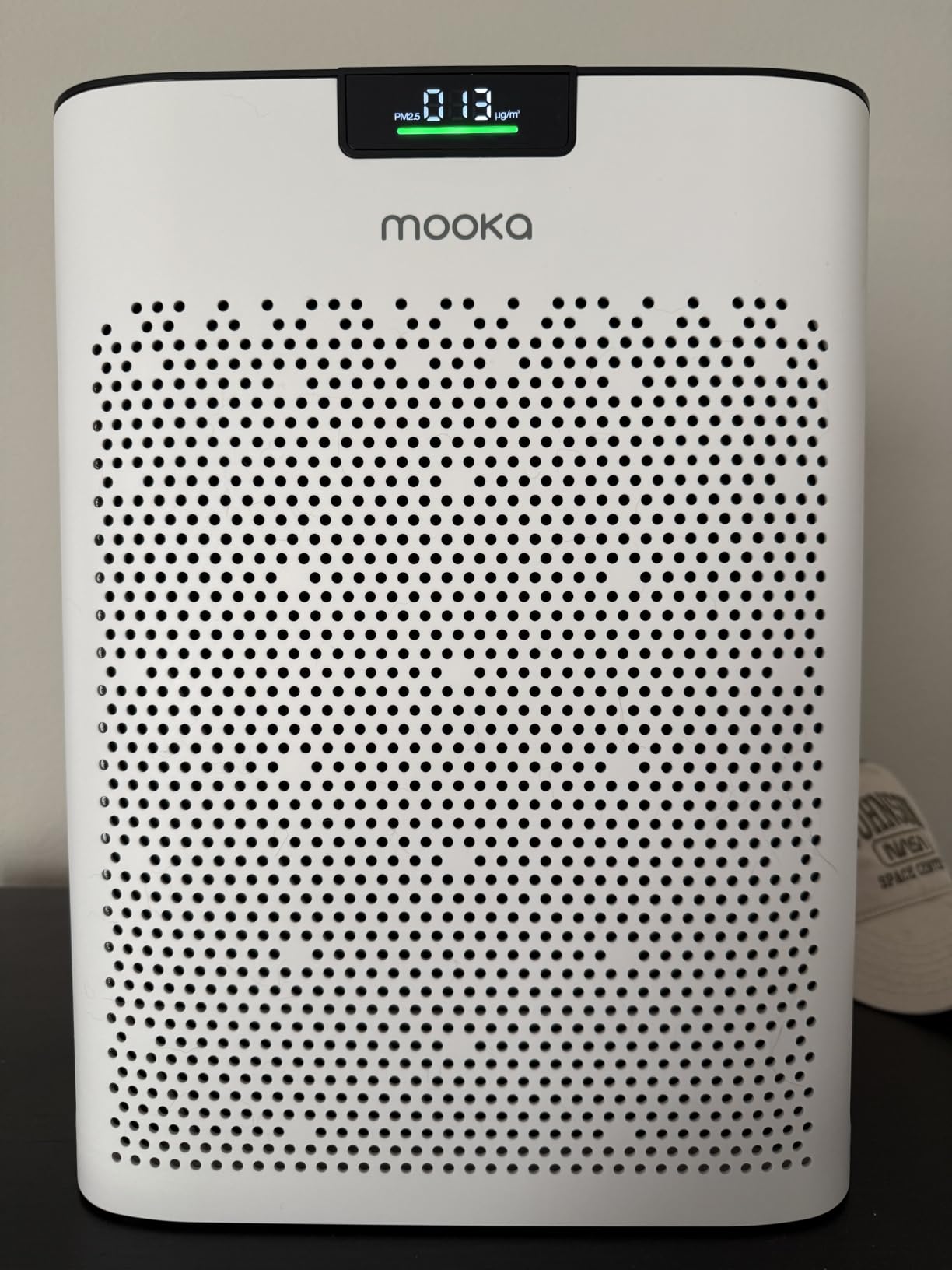 MOOKA Air Purifier for Home Bedroom Large Room 2200 Ft², True HEPA Filter | Washable Pre-Filter, Auto Mode, Quiet Sleep Mode, Air Quality Monitor, Air Cleaner for Pet Dust Smoke Pollen, KJ190H White customer photo 1