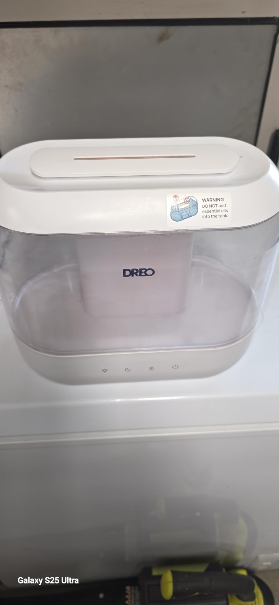 DREO 6L Top Fill Humidifiers for Bedroom, 60H Runtime 28 dB Quiet Supersized Cool Mist Air Humidifiers for Large Room, Baby Nursery, Plant, Indoor, Night Light, Easy to Clean, Precise Humidity Control customer photo 1