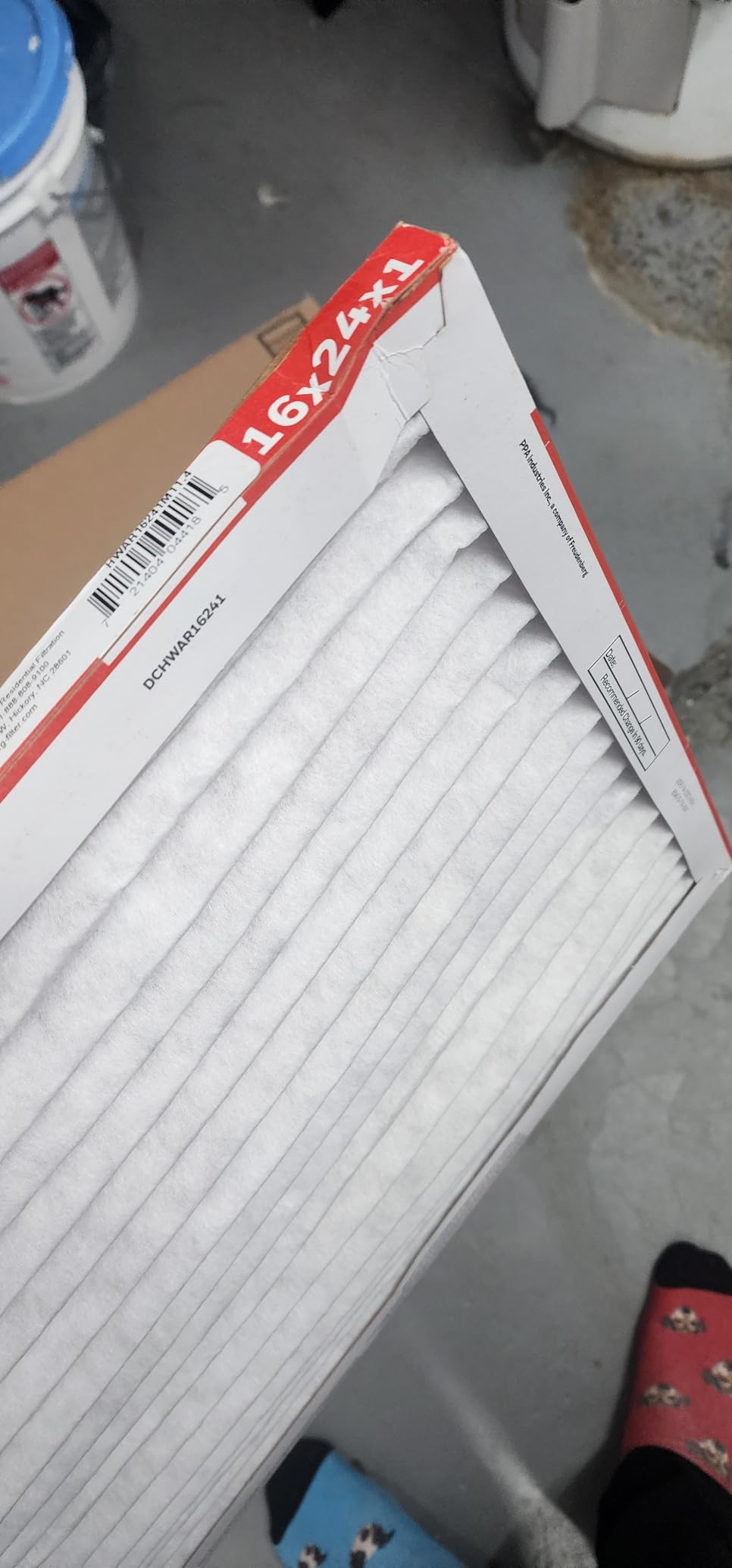 Honeywell 16x25x1 MERV 11 Allergen Reducer 11000 Electrostatic Pleated HVAC AC Furnace Air Filter (4-Pack) | Replacement Filter for Home Use | Made in USA customer photo 1
