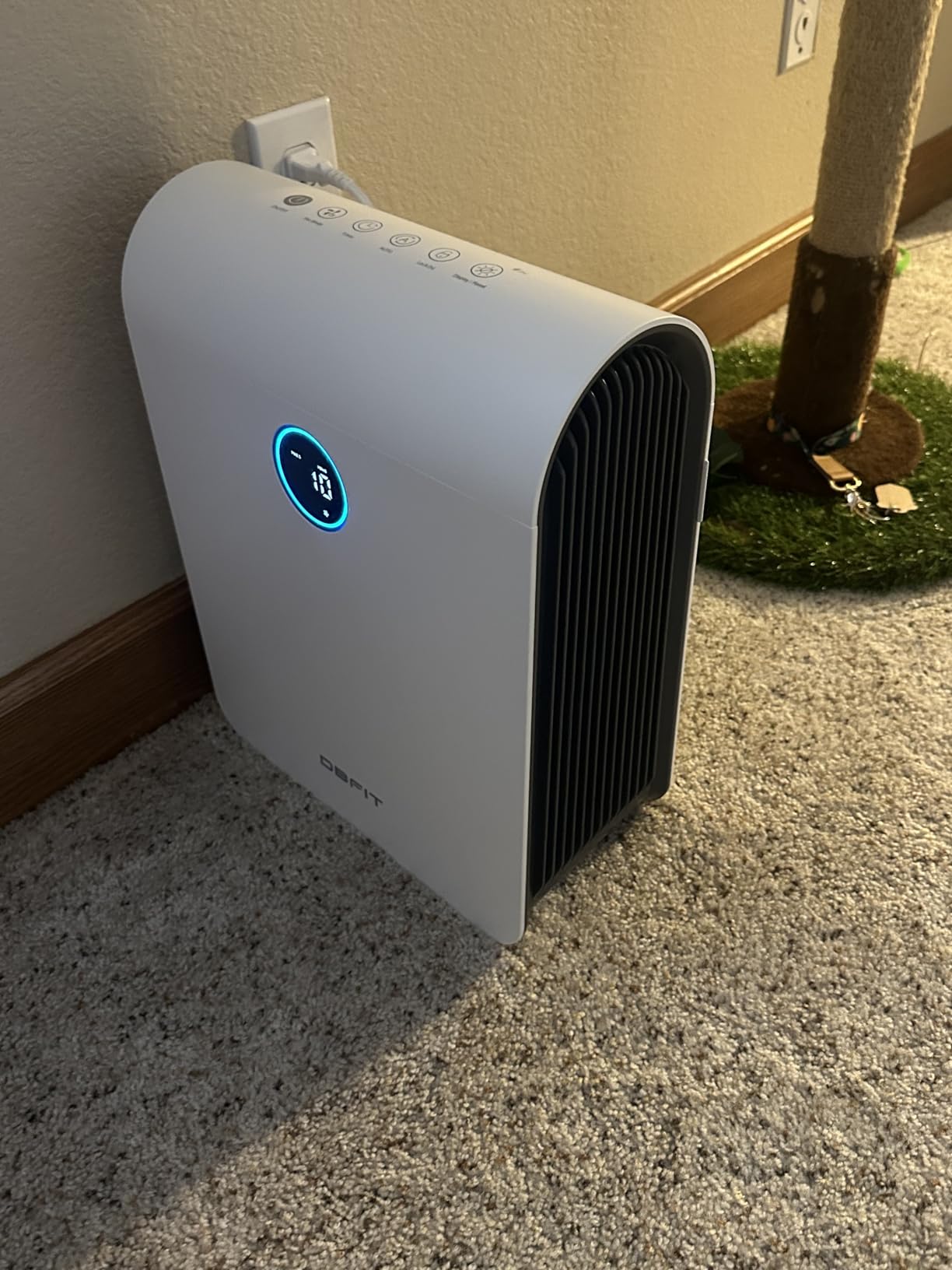 Air Purifiers for Home Large Room Up to 2590 ft² with PM 2.5 Display Air Quality Sensor, DBFIT H13 HEPA Air Purifier with Washable Filter, Auto Mode, Air Cleaner for Smoke Dust Pollen Pets Hair Odor customer photo 2