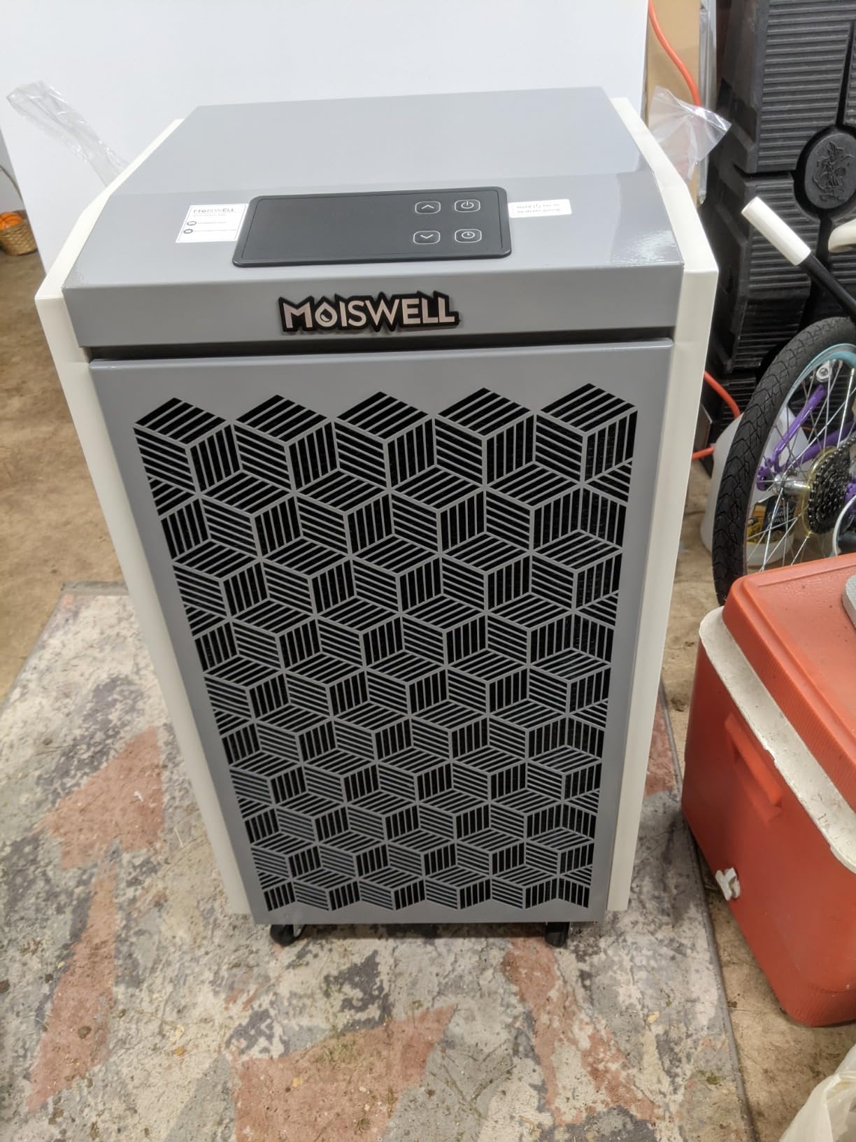 260 Pints Commercial Dehumidifier with Pump for Basements | Heavy Duty Commercial Grade Dehumidifiers for Large Spaces, Warehouse, Industrial Water Damage Restoration, Auto Defrost customer photo 2