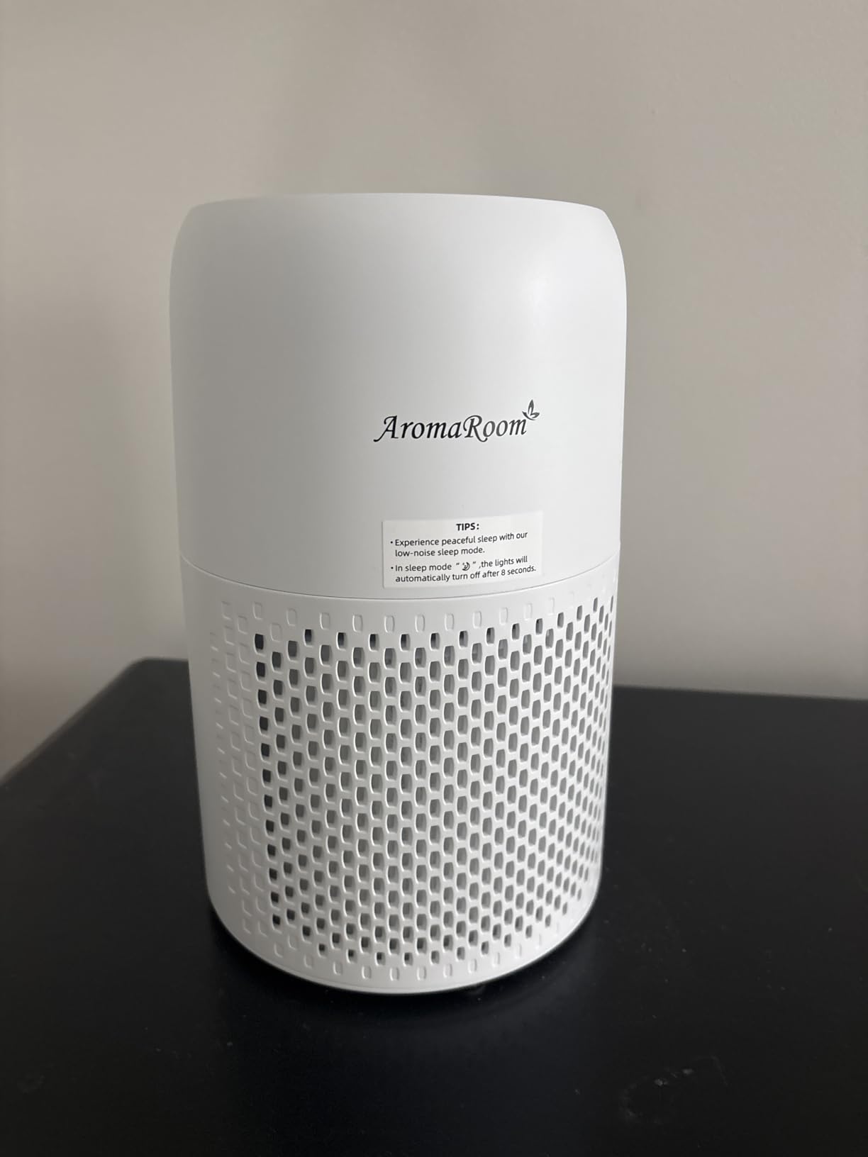 AromaRoom Air Purifiers, Quiet Air Cleaner For Pets, Baby Room, Home | AromaRoom H13 HEPA Air Filter For Smoke Pollen Dander Hair Smell Air Cleaner, 3-in-1 Filter with Sleep Mode customer photo 1