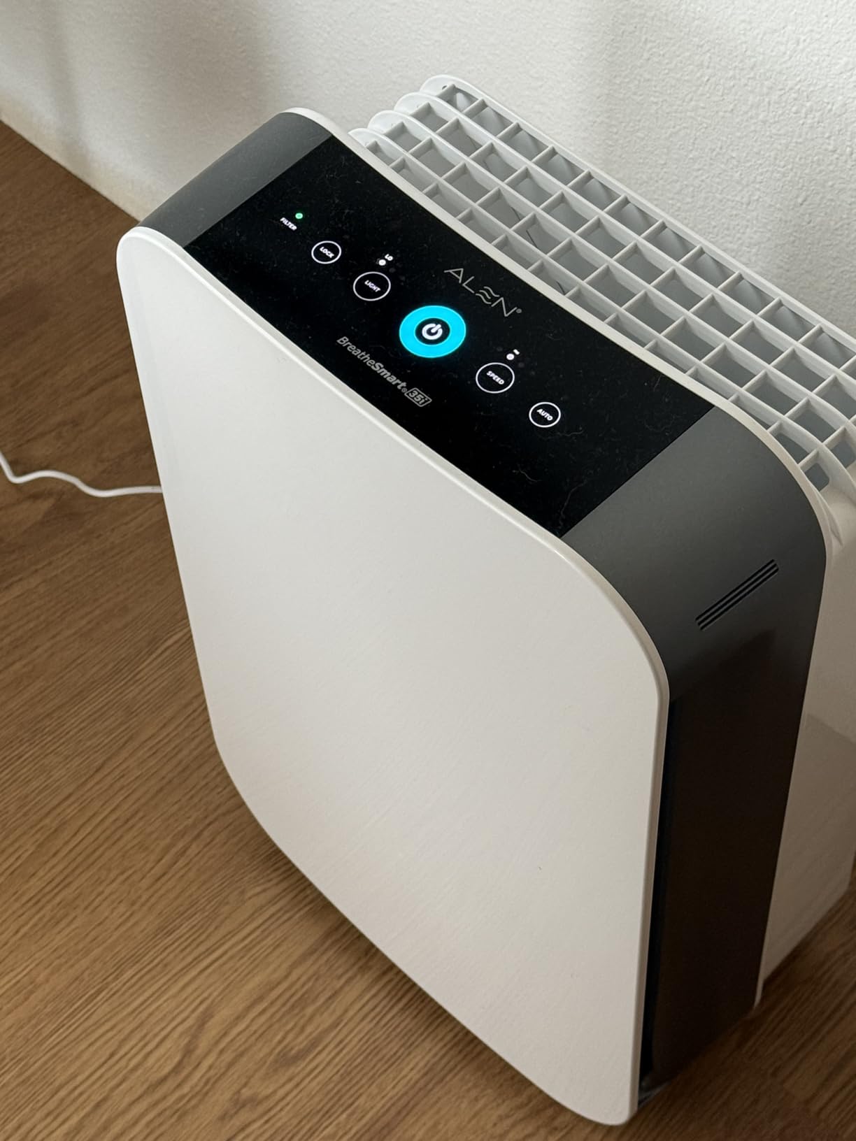 Alen 35i HEPA Air Purifier, Advanced Filter, Covers 1,400 Sq Ft | For Smoke, Asthma, VOCs, Dust, Pollution, Allergens, Viruses & Fur with True HEPA filter. App to Control & Data customer photo 1