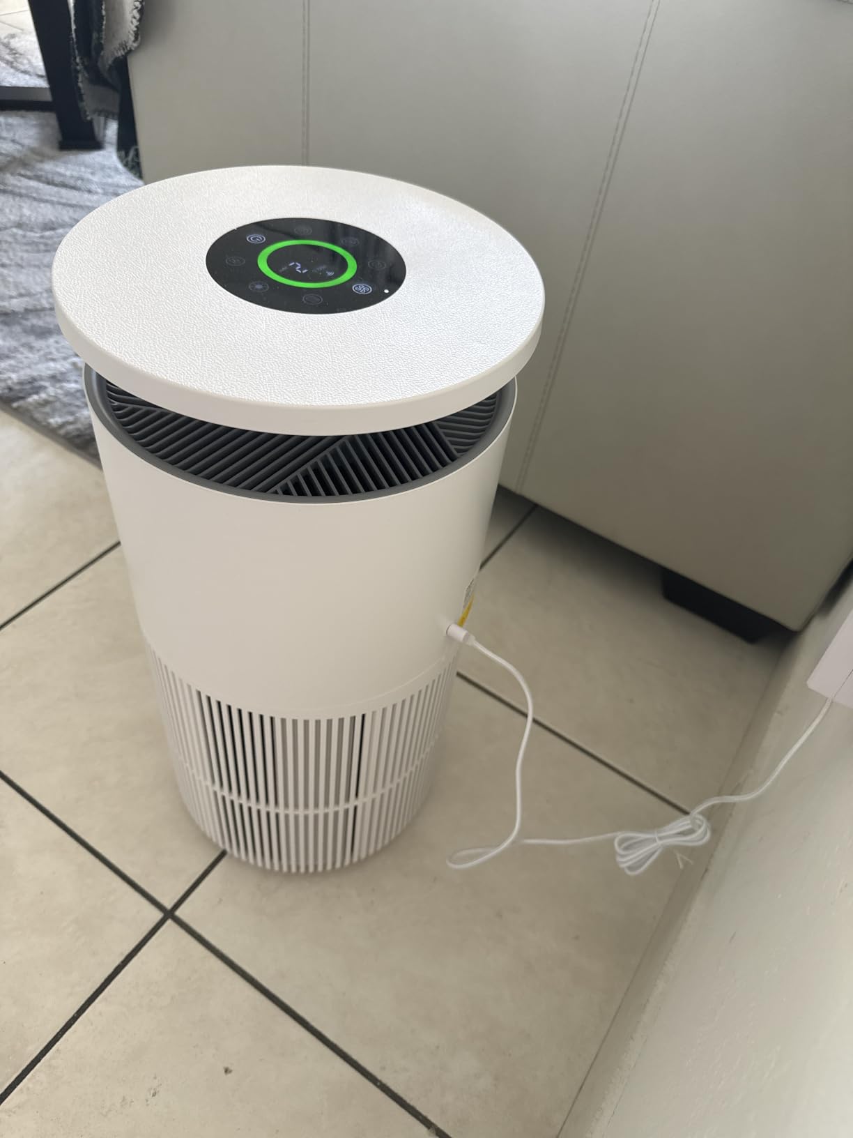 Air Purifier for Home Large Room up to 3620Ft², H13 True HEPA Air Purifiers for Home Pet Hair Dander Odor Pollen, Air Cleaner with Smart WiFi, 360° Air Intake, Auto Mode, Pet Lock, 22dB Quiet customer photo 1