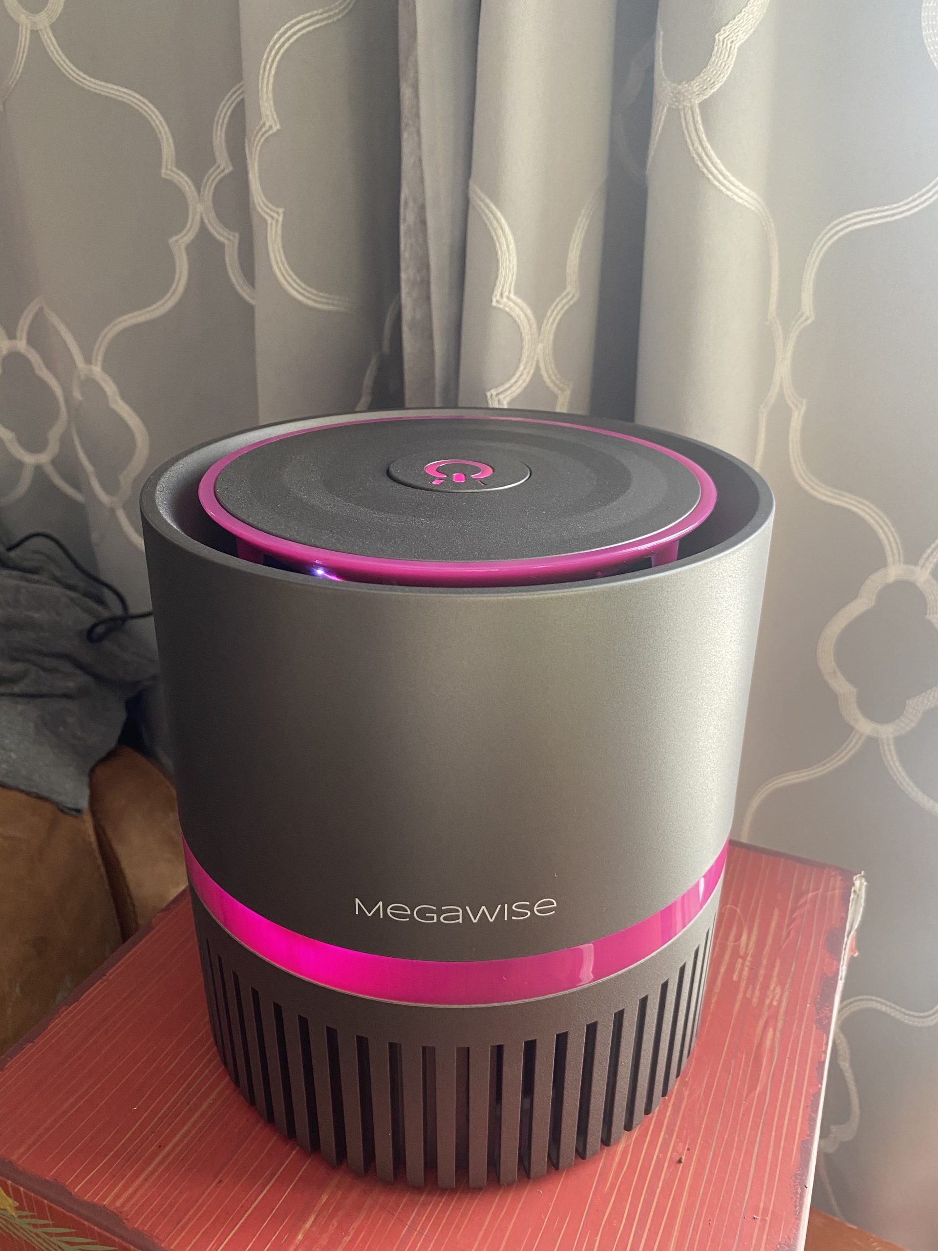 MEGAWISE Air Purifier for Large Rooms Up to 1076 ft², H13 True HEPA Filter, 99.97% 0.3 Micron Filtration, 25dB Quiet, CARB Certified Ozone Free, Portable Air Cleaner for Pets, Bedroom, Office customer photo 1
