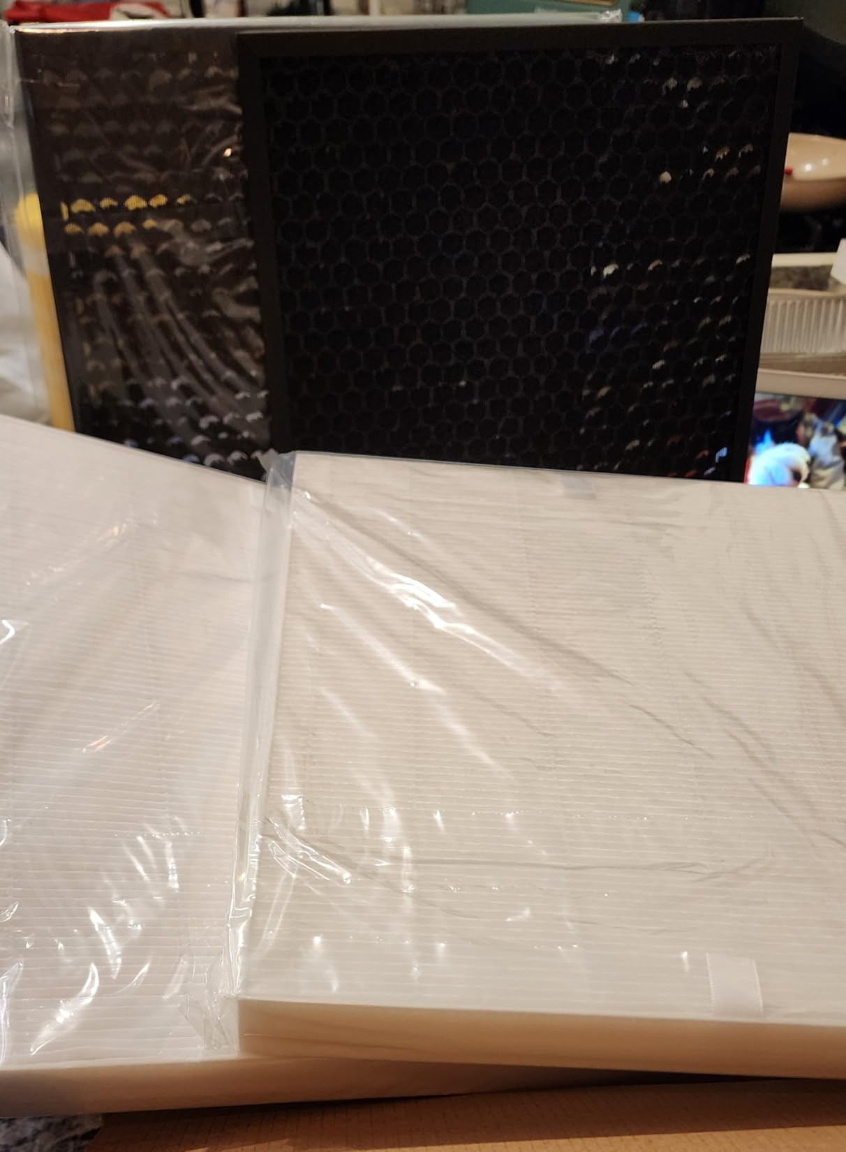 5510 5520 5530 HEPA Air Purifier Filter Q Replacement for Winix 5510 5520 5530 Plasmawave Air Purifier H13 True HEPA Carbon Filter, 1712-0123-00, 2 Set customer photo 1
