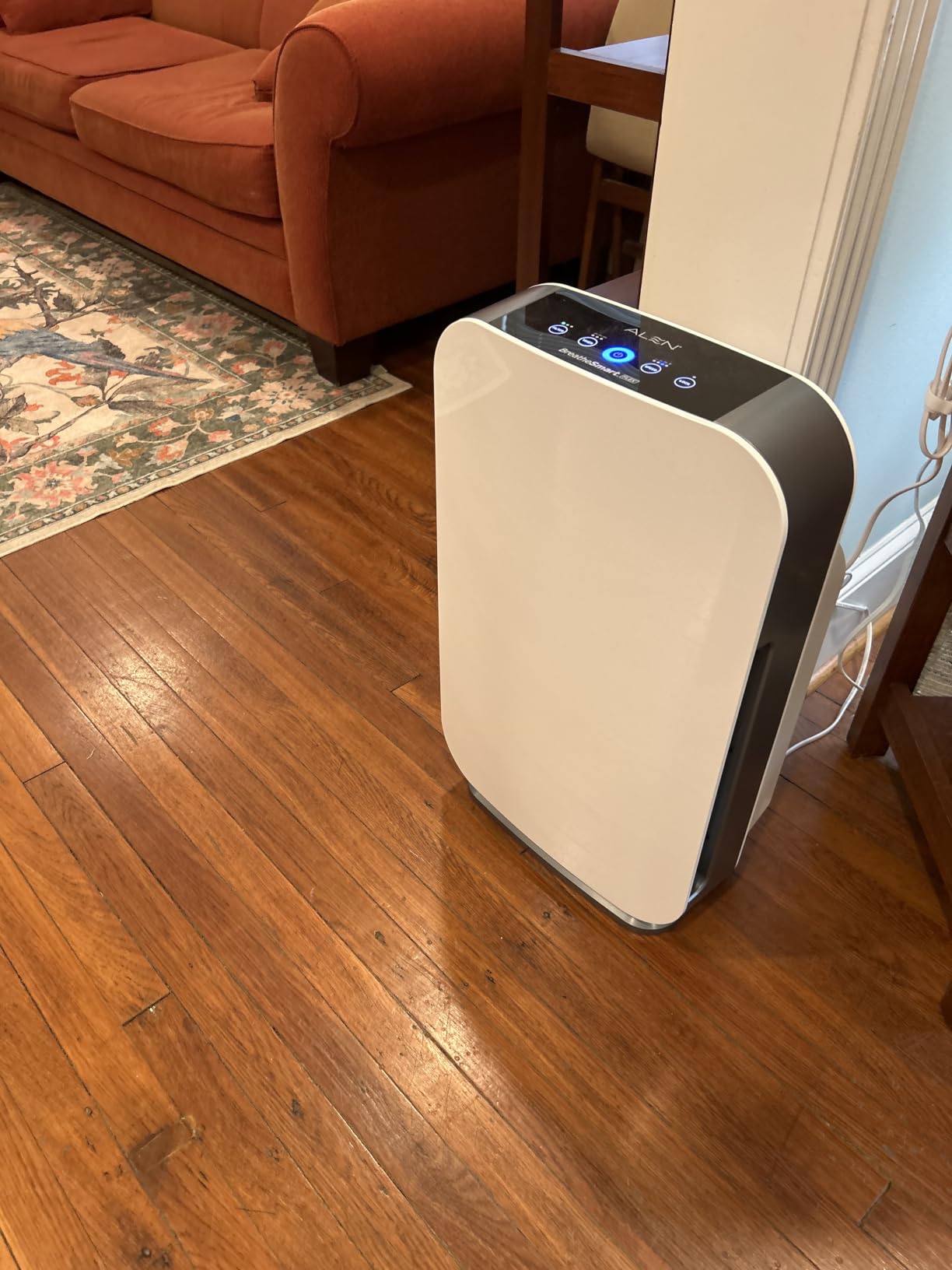 Alen Flex Hepa Air Purifier, Pure Filter, Covers 1,400 Sq Ft | For Allergens, Dust, Viruses, Dander, Pet Fur with True HEPA filter. App to Control & Data customer photo 2
