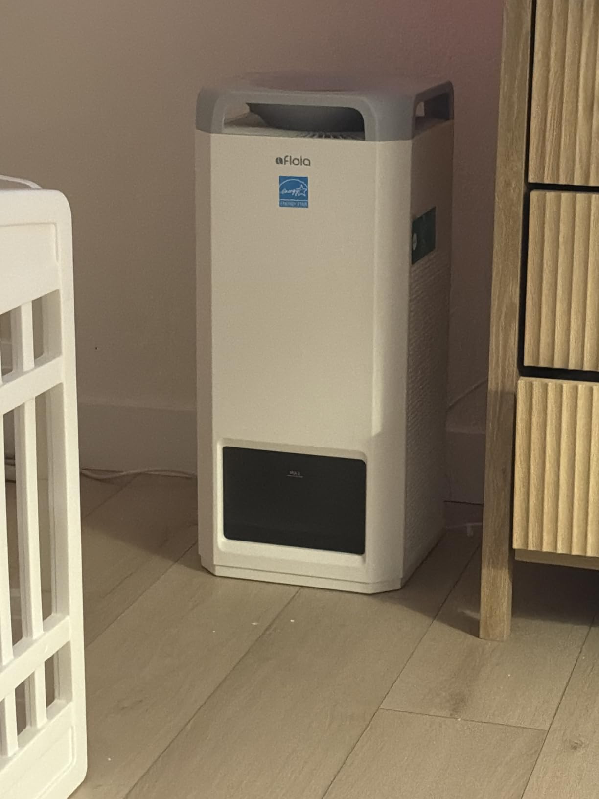 Afloia Humidifier for Bedroom & Large Room - Mist Free Evaporative Humidifier and Air Purifier in One with 4-Way Airflow, Top Fill Design, Quiet Sleep Mode, Up to 20H Runtime, Auto Humidity Control customer photo 2