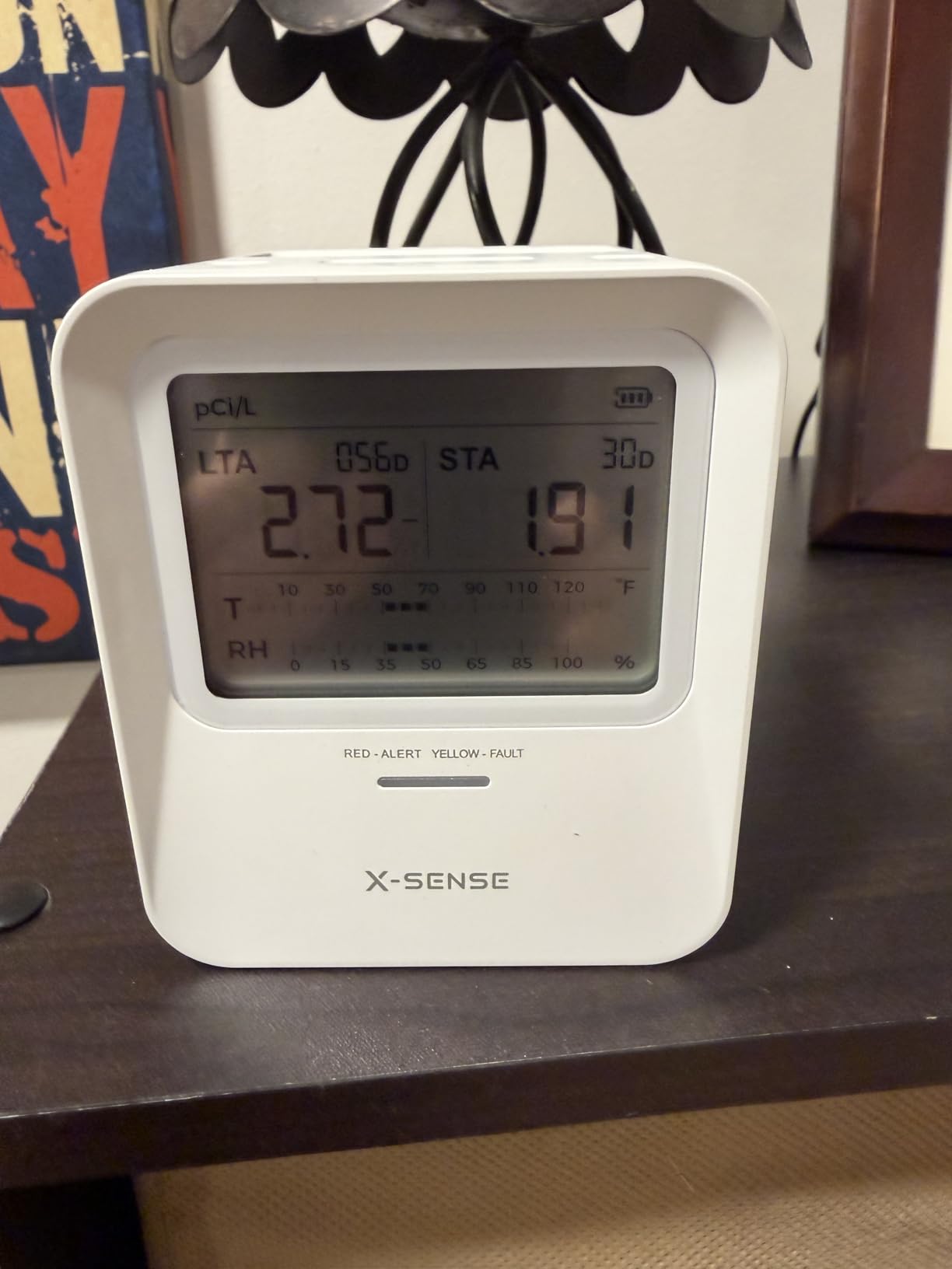 X-Sense Radon Detector for Home, Audible & Visual Alerts, XR0B-SR | Up to 90% Accuracy in 7 Days, 999-Day Radon Tracking, One-Touch Reset, Multi-Room Use, Temperature & Humidity Range Display customer photo 1