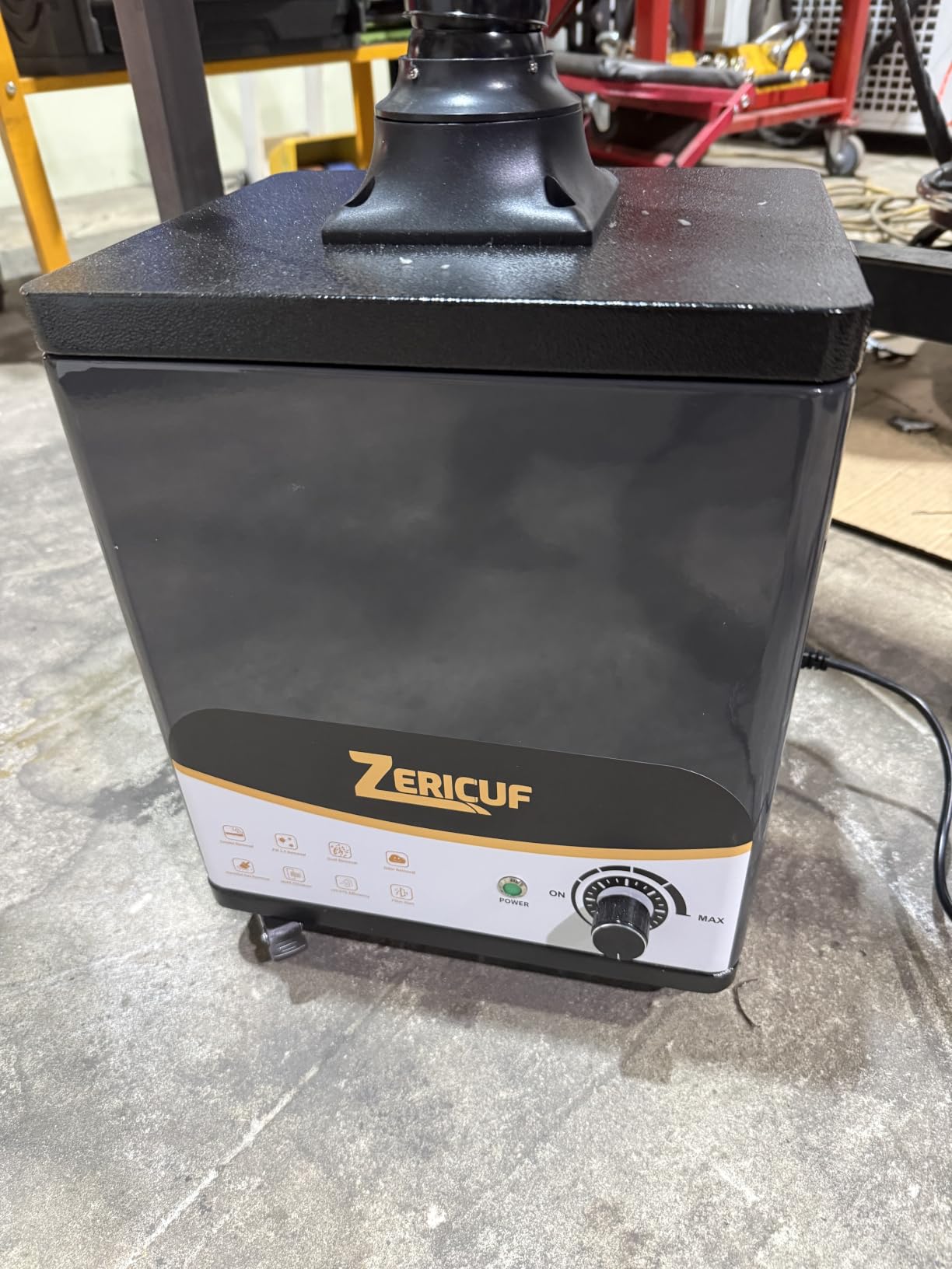 Solder Fume Extractor – 180W 320m³/h, Thickened Pre-Filters, Soundproof Low-Noise Chamber, Exclusive Downward Exhaust, H13 HEPA & High-Iodine Carbon, Smoke Absorber for Soldering, Laser, 3D Printer customer photo 1