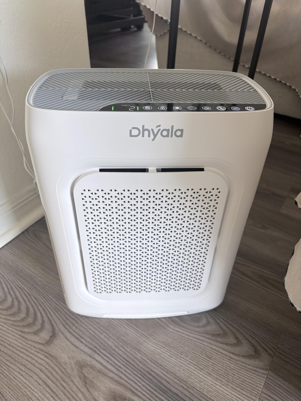 Air Purifier for Home Large Room up to 3000Ft², HEPA Air Purifier with Washable Double-Sided Filters, Smart WiFi, AQI Display, Air Cleaner for Pets, Allergies, Dust, Pollen, 15dB Sleep Mode, Fragrance customer photo 1