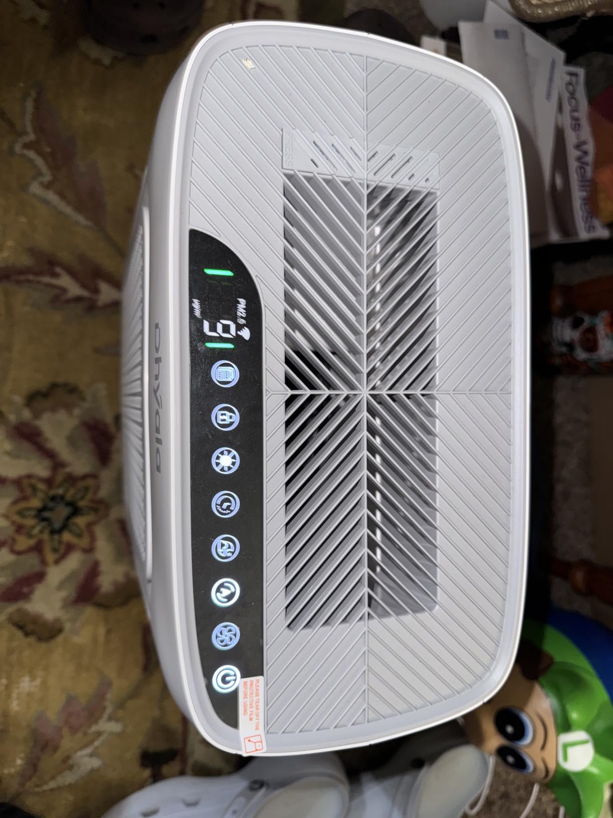 Air Purifier for Home Large Room up to 3000Ft², HEPA Air Purifier with Washable Double-Sided Filters, Smart WiFi, AQI Display, Air Cleaner for Pets, Allergies, Dust, Pollen, 15dB Sleep Mode, Fragrance customer photo 2