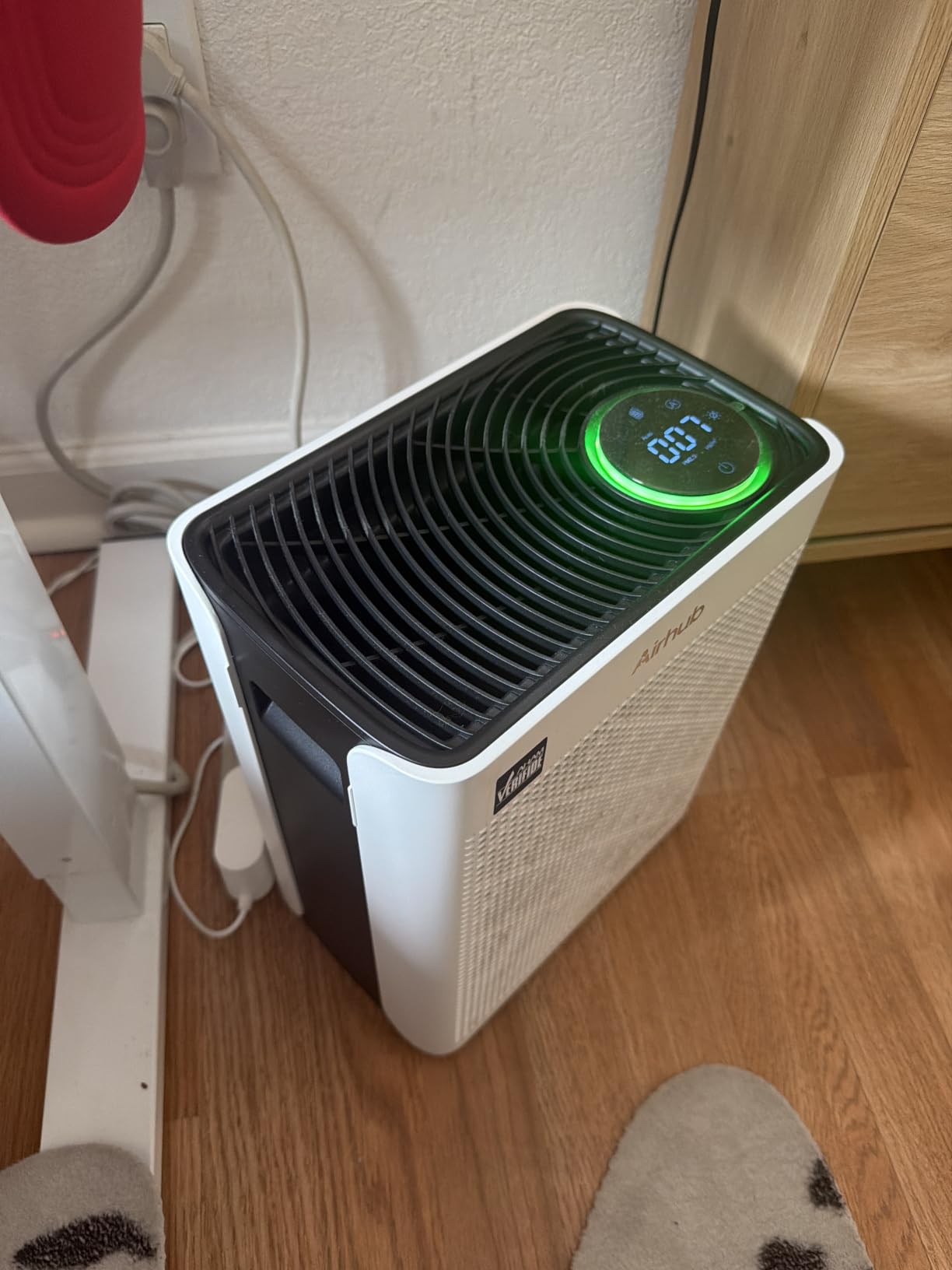 Air Purifiers for Home Bedroom Large Room Up to 1092 Ft² 1Hr AHAM Verified | HEPA Filter with Activated Carbon & Washable Pre-Filter, PM2.5 Sensor AQI Display 20dB Sleep Mode for Odor, Pollen & Pets customer photo 2