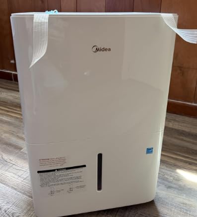 Midea 50 Pint Dehumidifier with Pump, 4,500 Sq. Ft, Energy Star | Reusable Air Filter, Continuous Drainage, Wi-Fi Enabled, Works with Alexa, Quiet Operation for Basement, Home customer photo 2