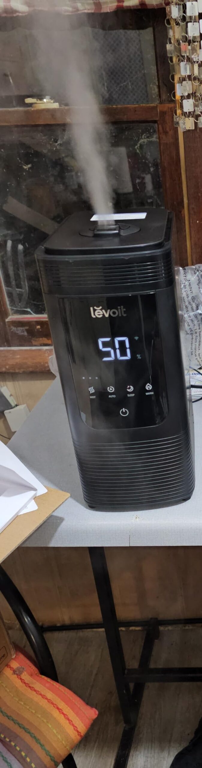 Levoit Humidifiers for Bedroom Large Room, 6.2L Tank, Smart App, Quiet 26dB | Top Fill Cool Mist Humidifier for Baby & Plants, Easy to Clean, 62H Runtime, Essential Oil, Precise Humidity Control customer photo 1