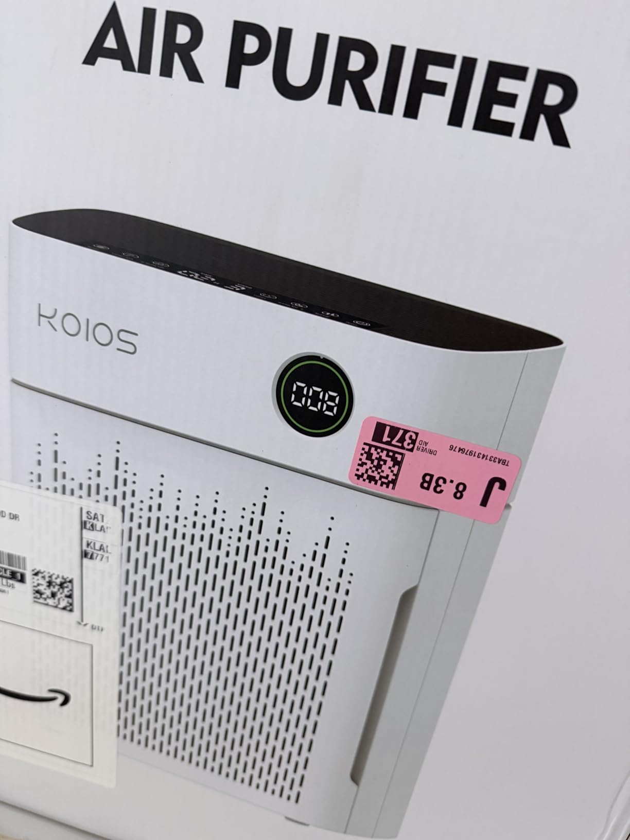KOIOS H13 True HEPA Air Purifier for Home Bedroom 2500 sq ft, Carbon Filter | PM2.5 AQI Display & Auto Mode, 20dB Sleep Mode, Washable Filter, AP2503 customer photo 1