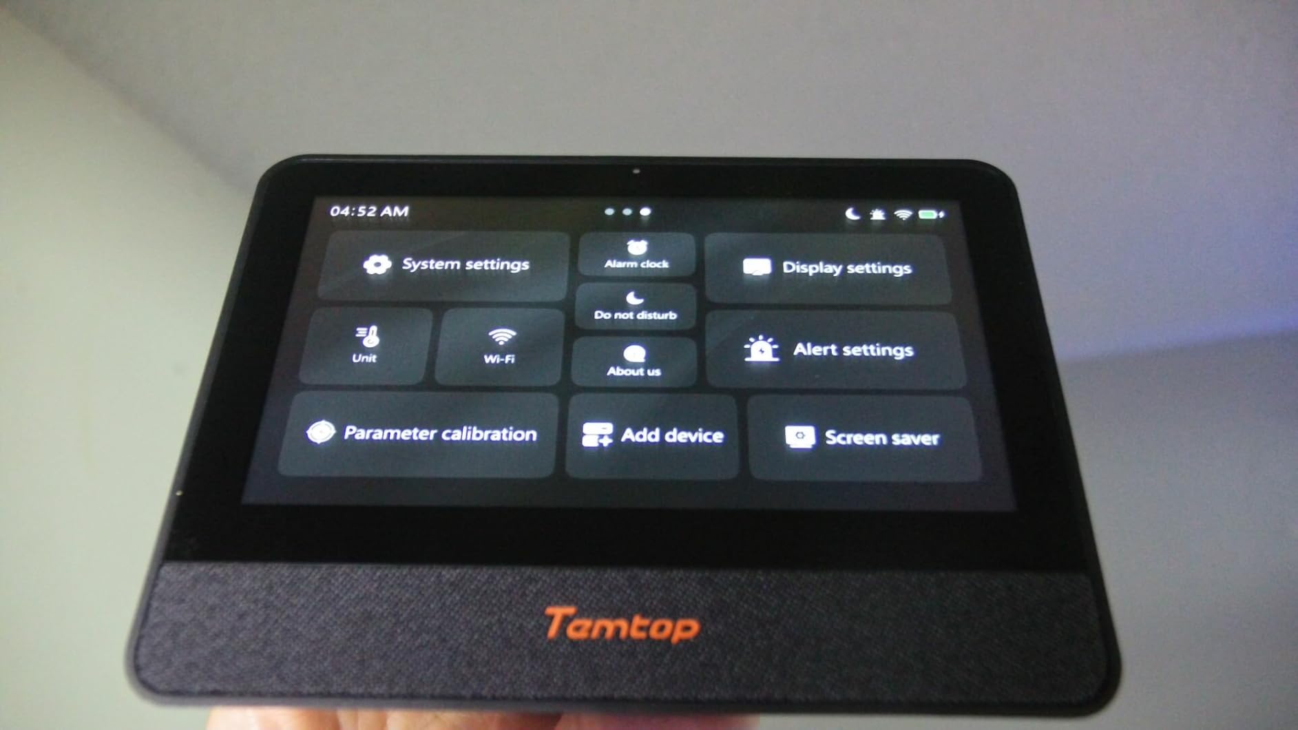 Temtop WiFi Air Quality Monitor M100 2nd Gen, 7 Inch Touchscreen CO2 Detector & Air Quality Tester for PM2.5 PM10 TVOC Temperature Humidity, Air Analyzer for Home Office with LoRa Extension customer photo 2