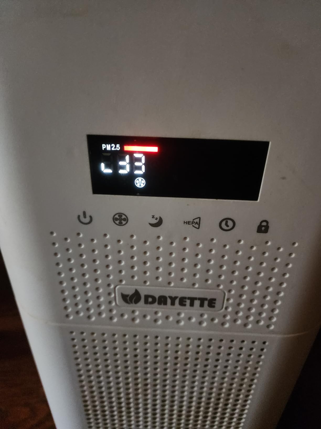 DAYETTE Air Purifiers for Home Large Room Up to 1800 Feet with HEPA 14 Filter, Pet Air Purifier with Washable Prefilter for Bedroom with Fragrance, Air Cleaner for Smoke Dust Pets Hair Odor, White customer photo 2