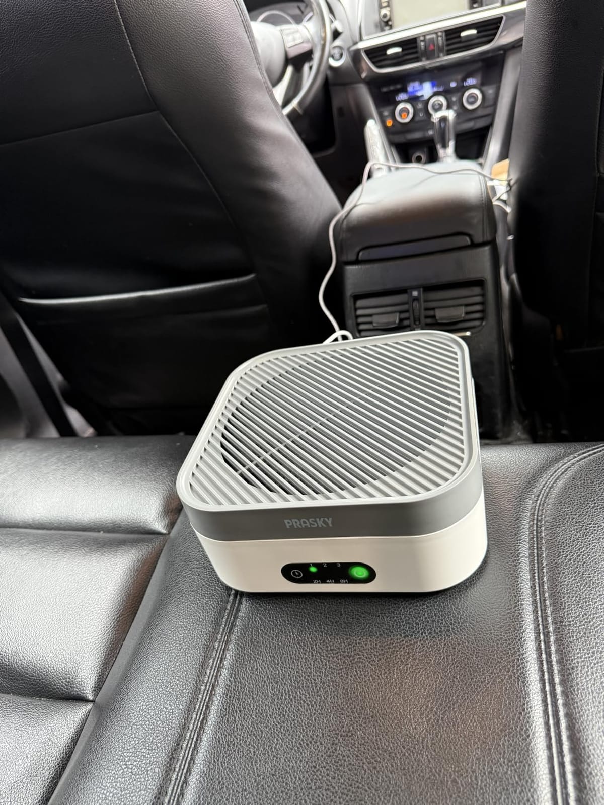Air Purifiers for Home, Plug-in, H13 True HEPA Filter Captures Smoke Odor Pet Dander, Portable Quiet Car Air Purifier for RV/Desk/Bedroom/Office, Covers up to 600 Ft², Timer - 1 Filter customer photo 2