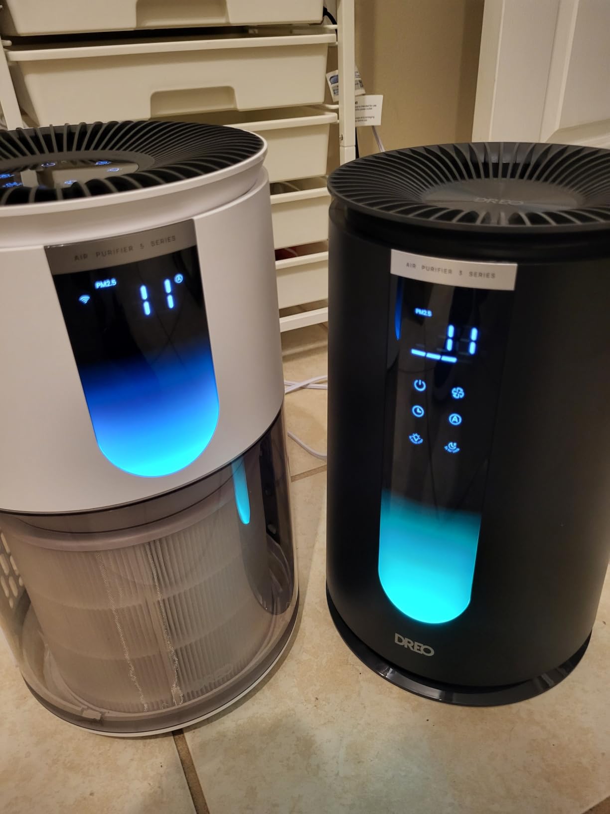 DREO HEPA Air Purifier for Home, AHAM VERIFIDE Air Cleaner for Bedroom, Pets, Smoke, Dust, Pollen & Odors, PM2.5 Monitor, Auto, Turbo & Quiet Sleep Mode, 4 Speeds, Scent Diffuser, DR-HAP008 (Dreo 338) customer photo 1