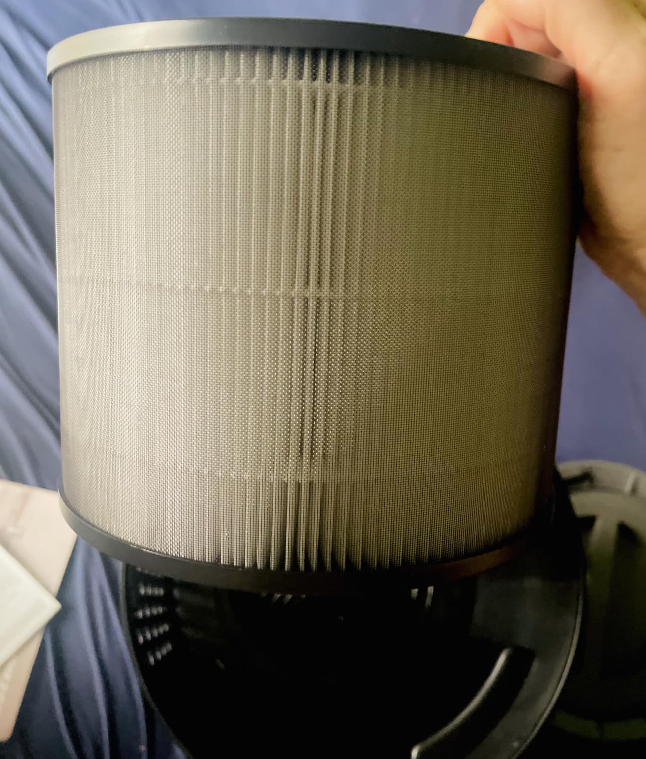 DREO HEPA Air Purifier for Home, AHAM VERIFIDE Air Cleaner for Bedroom, Pets, Smoke, Dust, Pollen & Odors, PM2.5 Monitor, Auto, Turbo & Quiet Sleep Mode, 4 Speeds, Scent Diffuser, DR-HAP008 (Dreo 338) customer photo 2