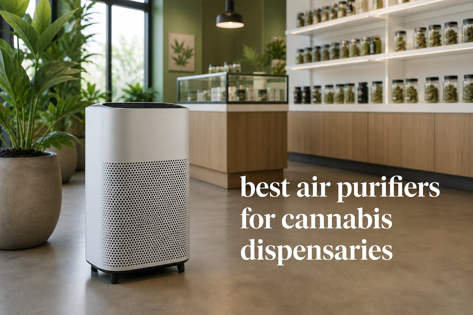 best air purifiers for cannabis dispensaries