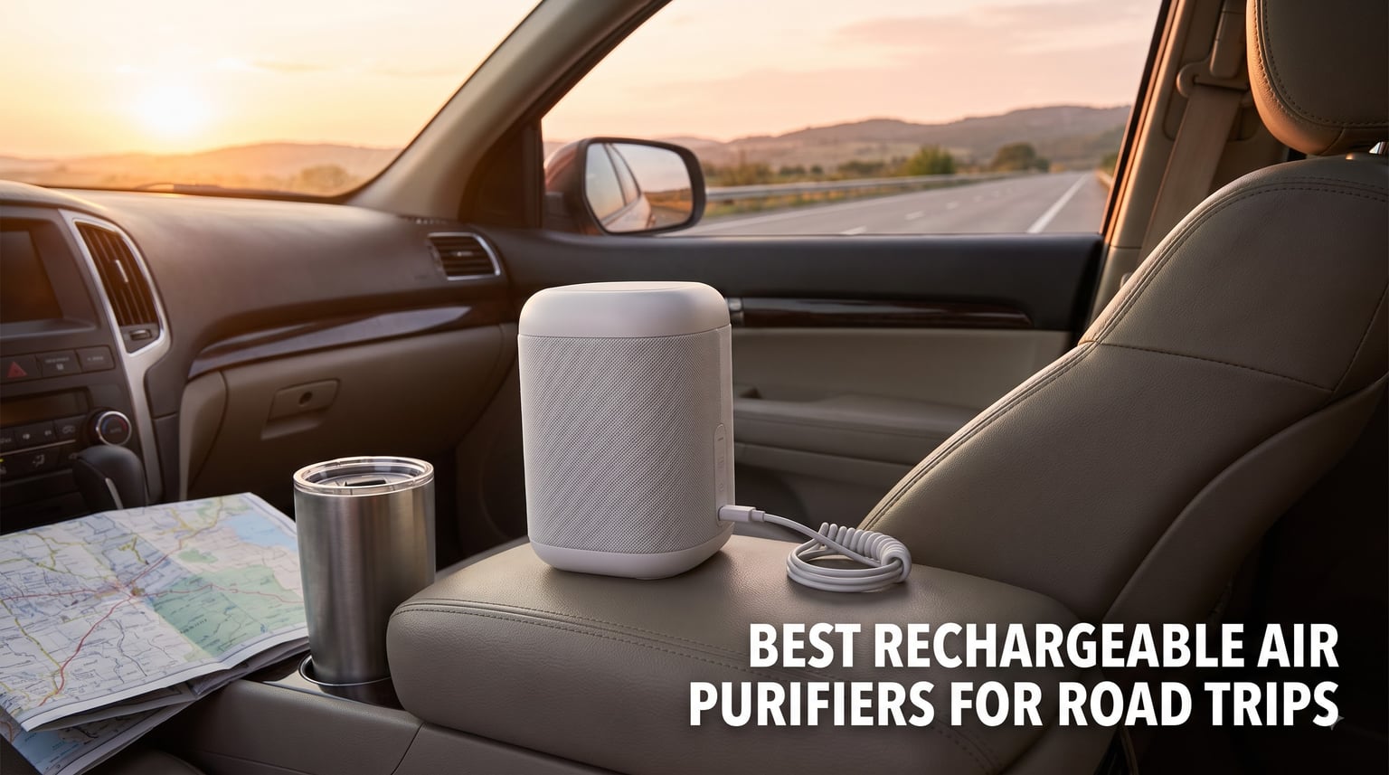 best rechargeable air purifiers for road trips