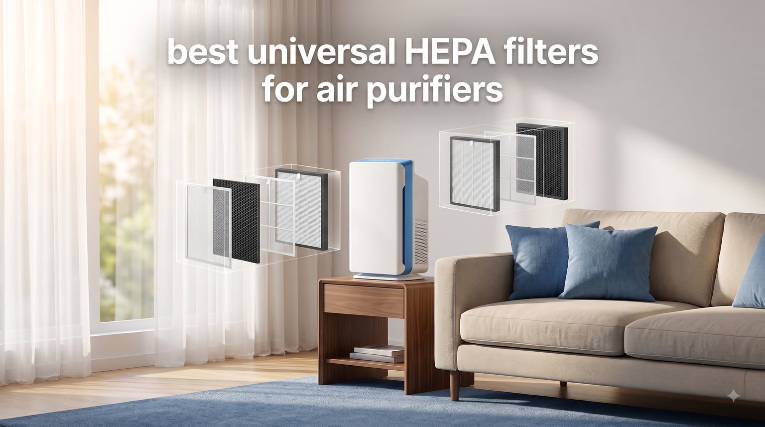 best universal HEPA filters for air purifiers