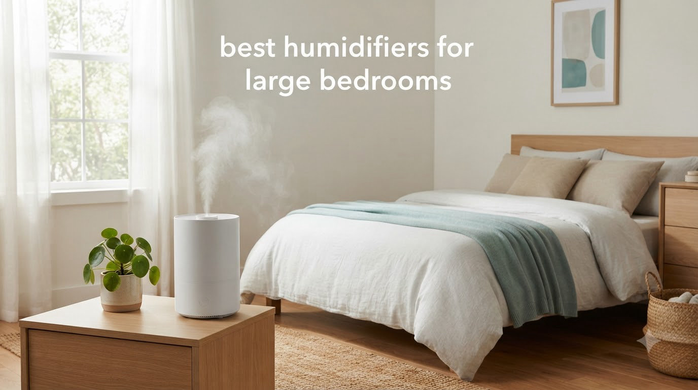 best humidifiers for large bedrooms