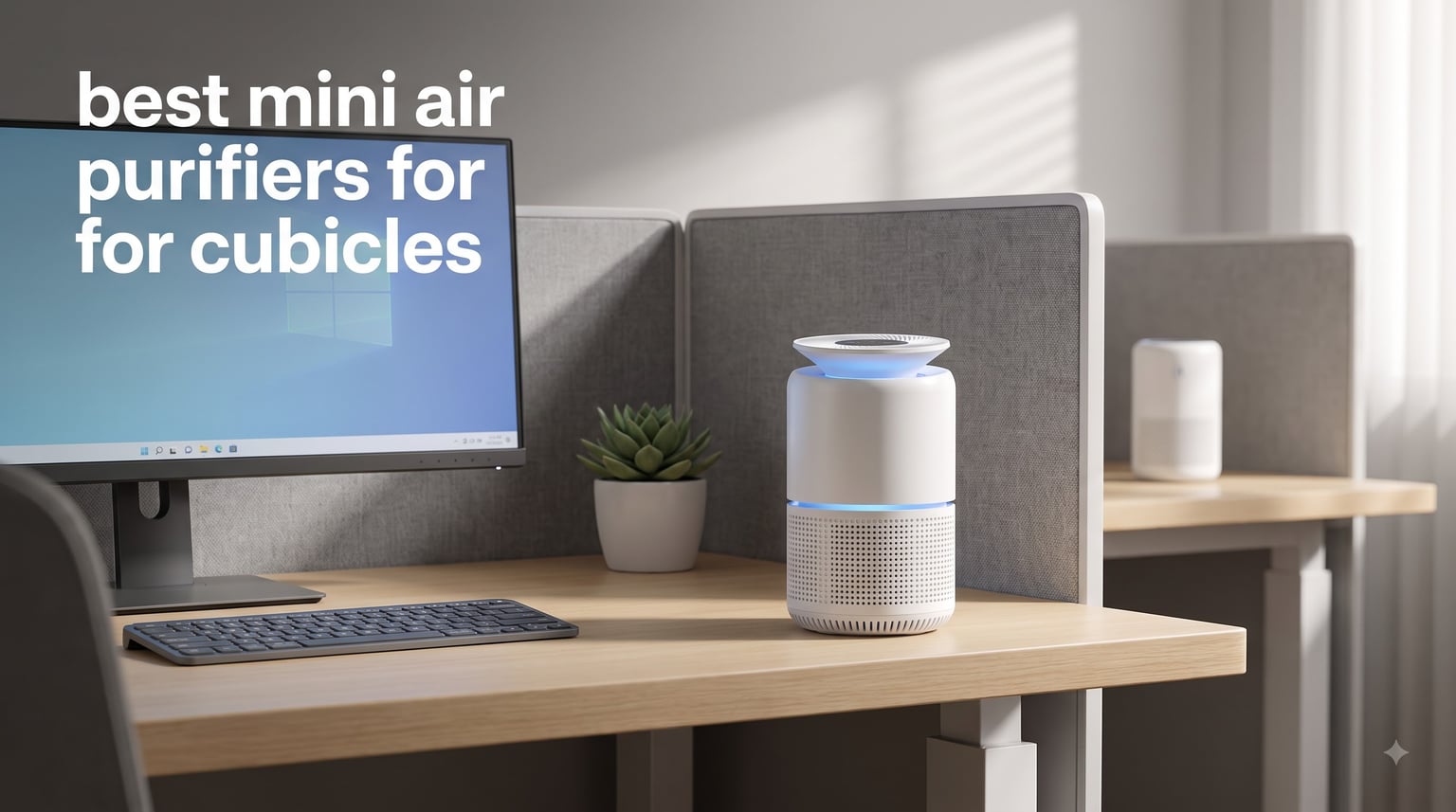 best mini air purifiers for cubicles